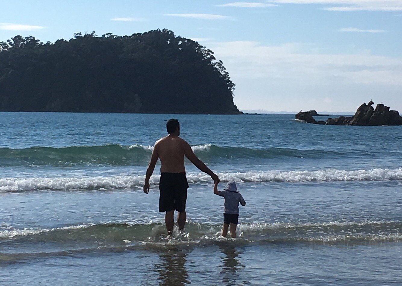 NZSAS Lance Corporal Nik Kahotea with his daughter. Kahotea was killed during a 2019 training exercise. Photo / Supplied 