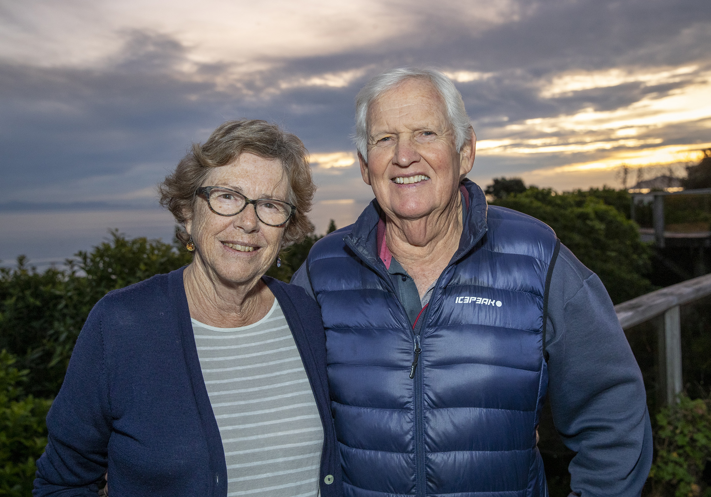 Rose and Doug Hipkins at their Kapiti Coast home.   Photo / Mark Mitchell