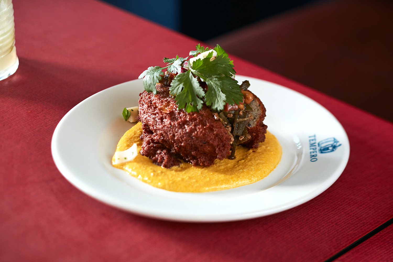 Tempero's acaraje dish is suitable for those who are vegetarian and gluten-free. Photo / Babiche Martens