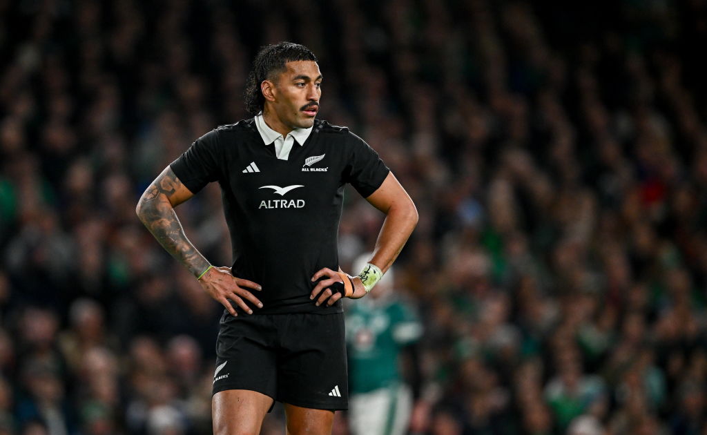 Rieko Ioane impressed in the All Blacks' win over Ireland in Dublin. Photo / Getty Images