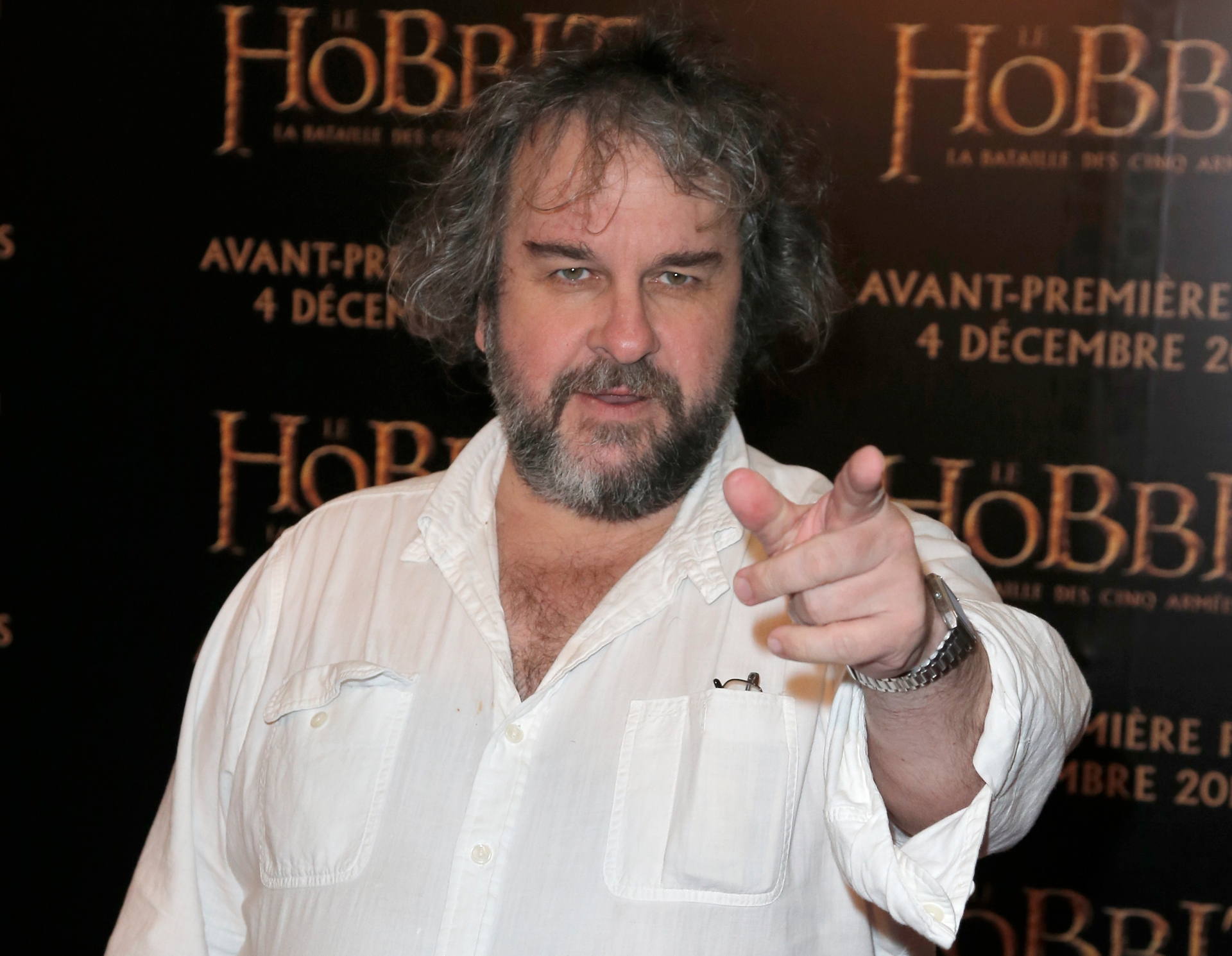 Sir Peter Jackson was described as one of the