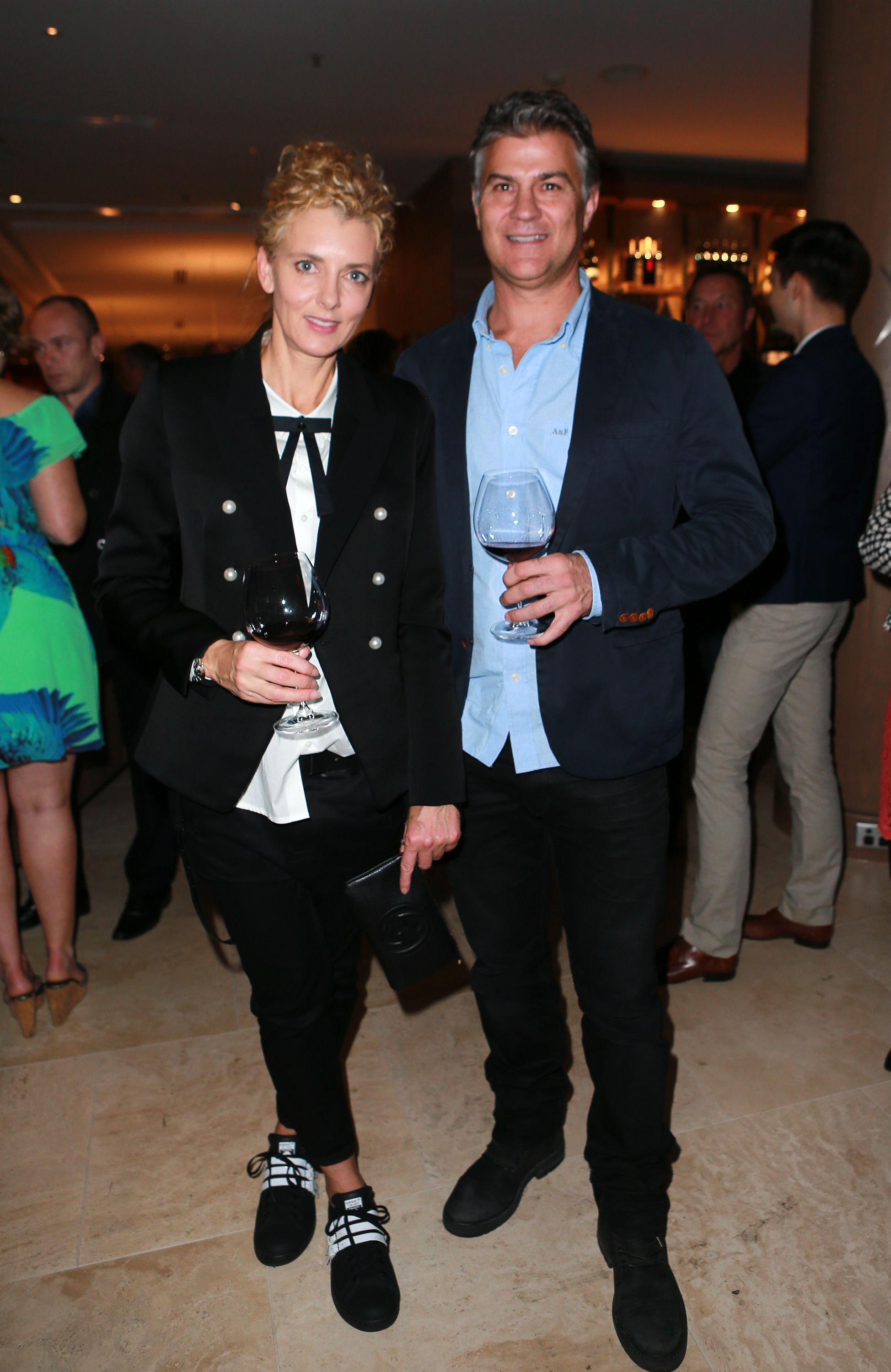 Sally Ridge with Warren Fenning. Photo/Norrie Montgomerie