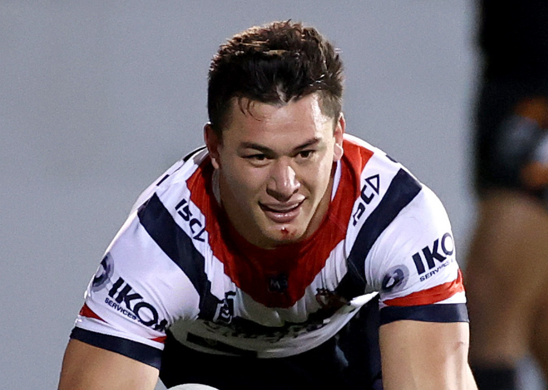 Joseph Manu has opted to stay with the Sydney Roosters. Photo / Getty