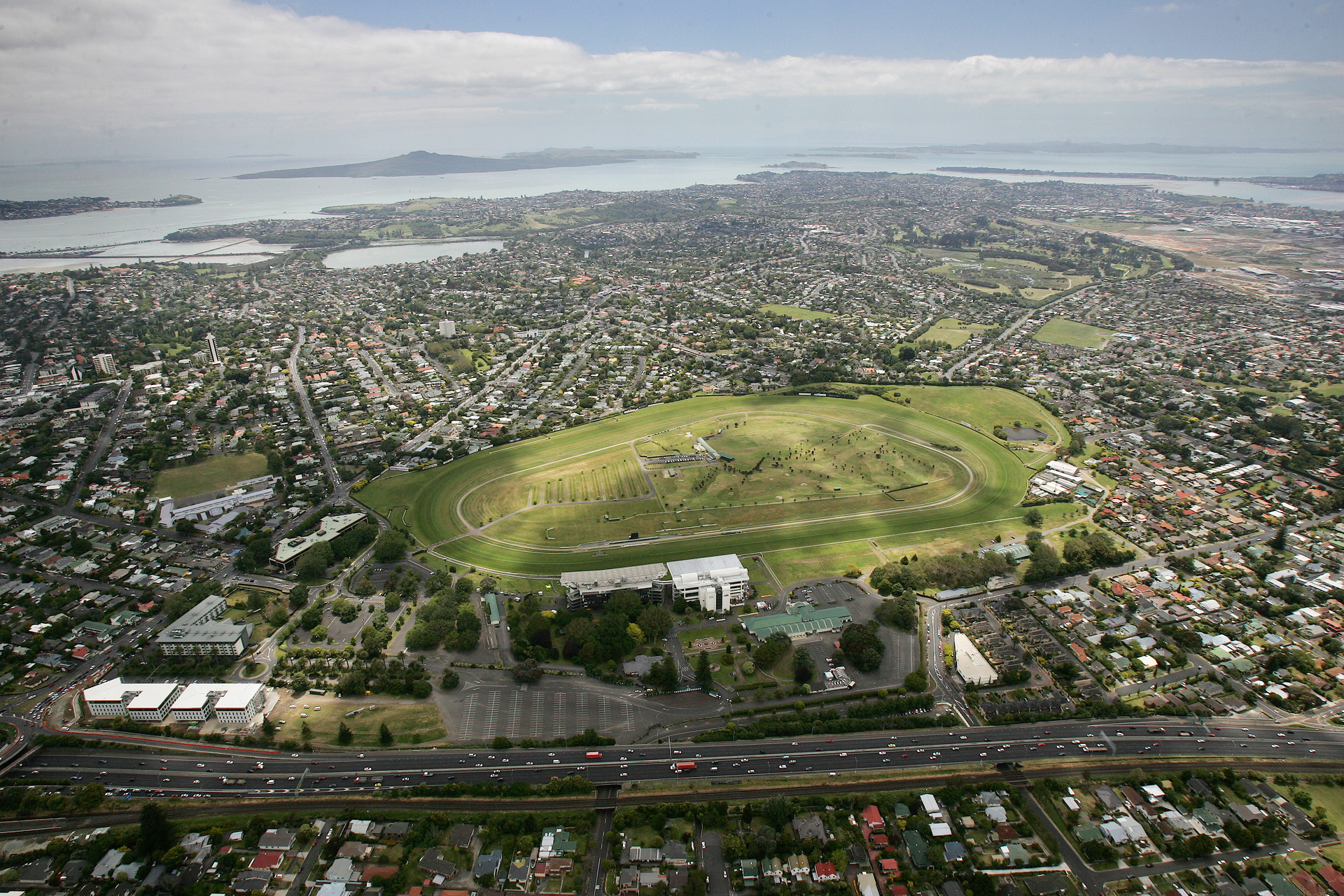 Ellerslie racecourse, where 6ha is to be sold for development. Photo / File