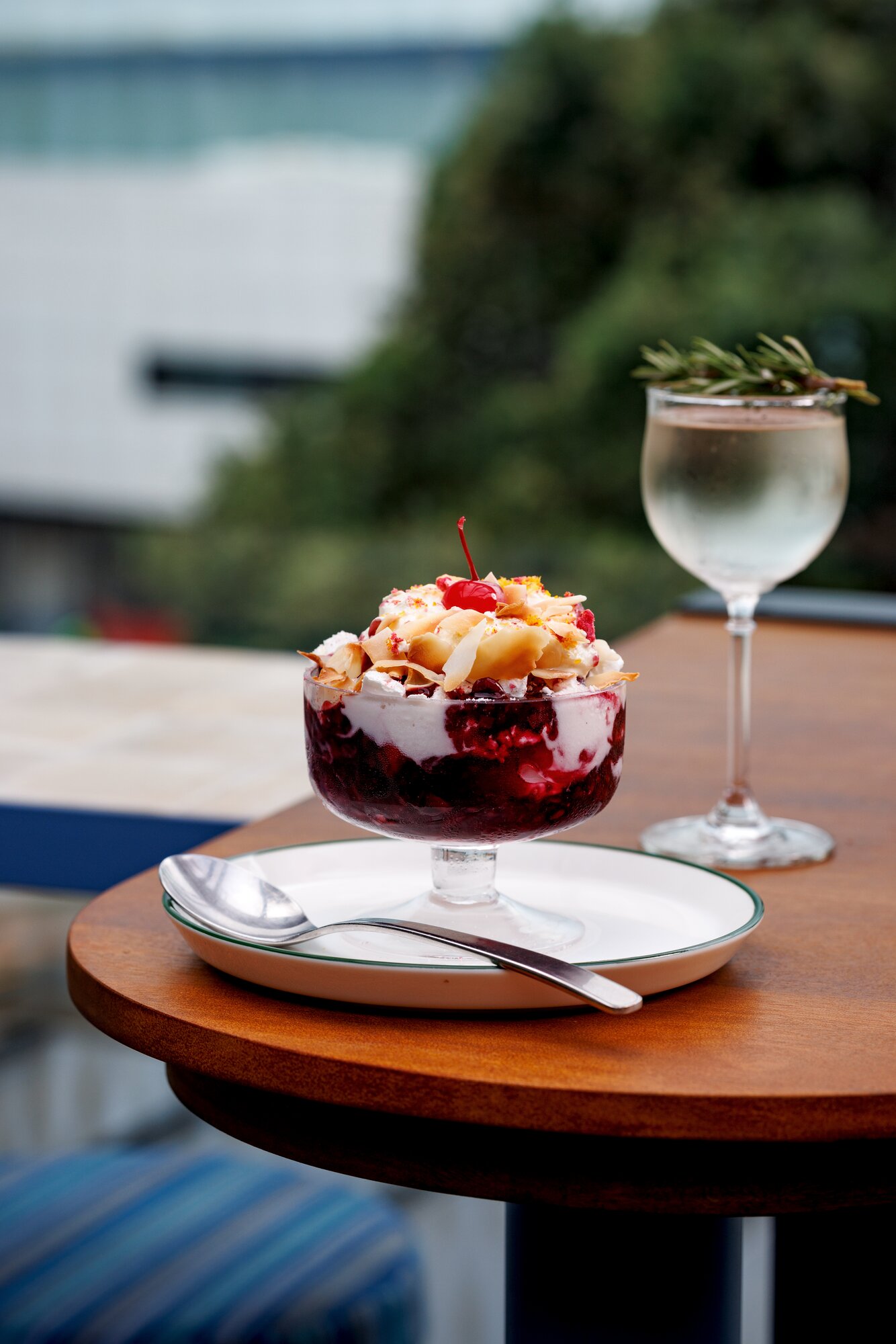 Takapuna soft serve with lots of toppings. Photo / Babiche Martens