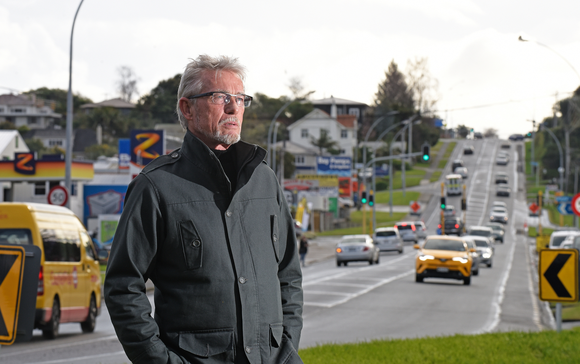 Chairman of the Grace Road Avenues and Neighbourhood Residents Association Phil Green. Photo / NZME
