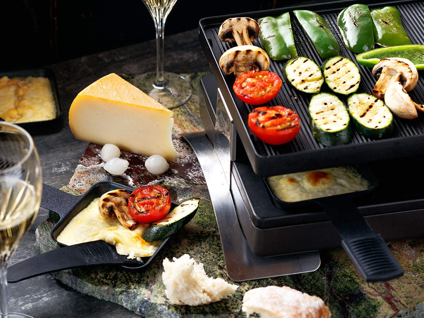 Schotel Bediening mogelijk Fantasierijk Raclette and Vegetable Grill Recipe - NZ Herald