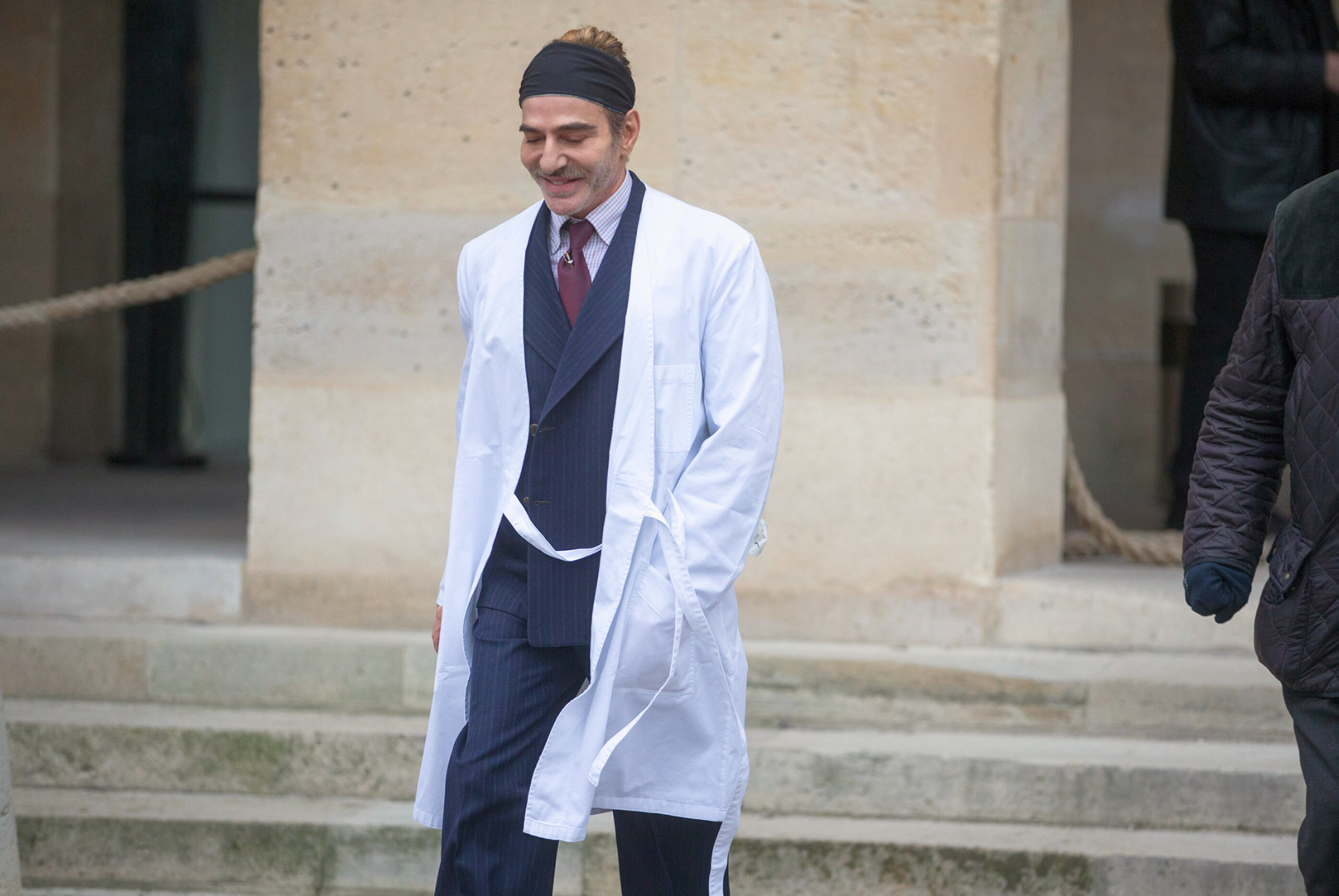 John Galliano after the Maison Margiela show in Paris, France, in January 2017. Photo / Getty Images