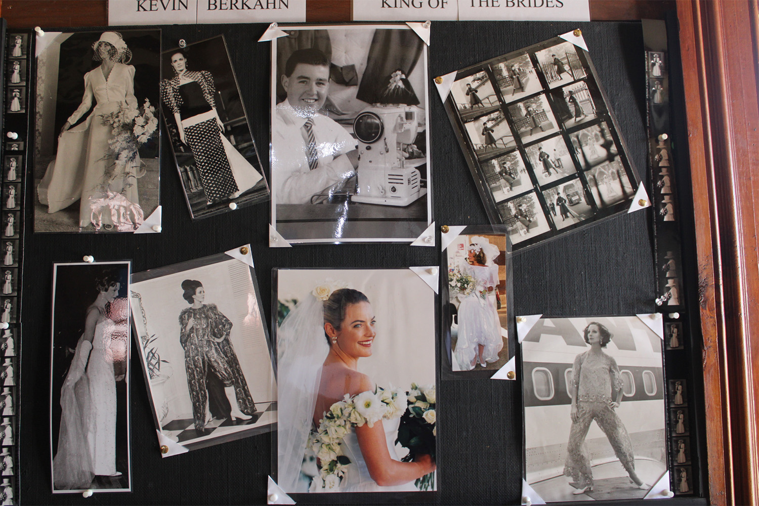 Kevin's prolific bridalwear earned him the nickname 'King of the Brides.' Photo / Bush Telegraph
