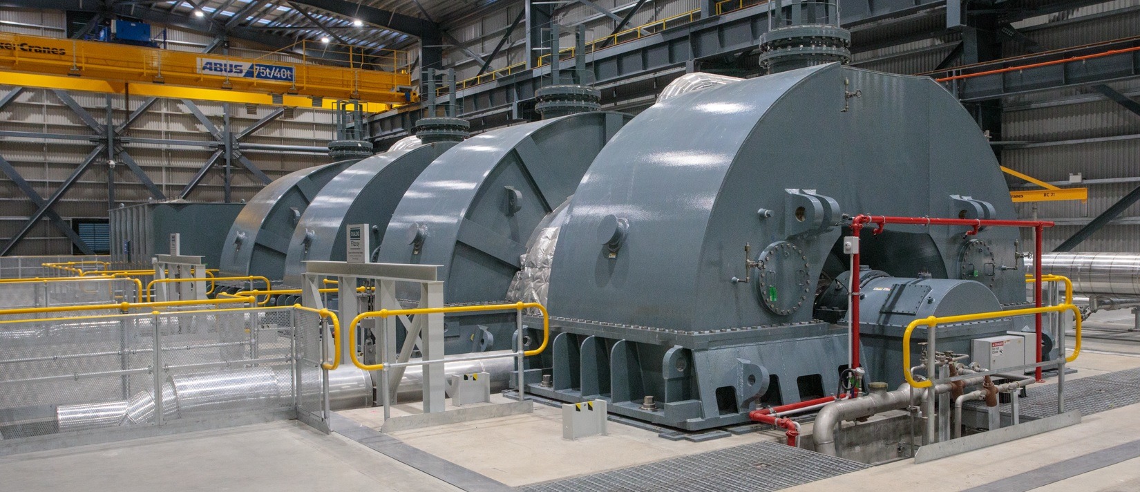 The turbine at Tauhara power station in Taupō began turning last Friday.