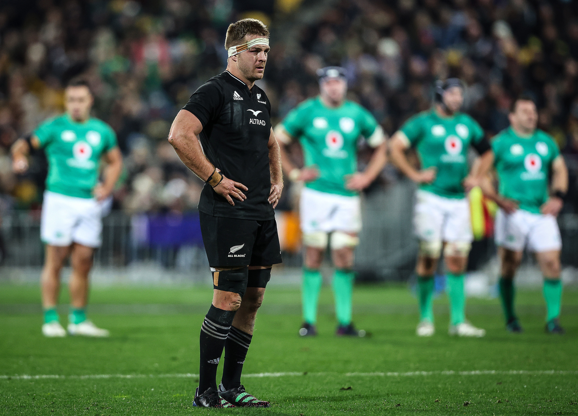 All Blacks captain Sam Cane during the third test defeat to Ireland. Photosport