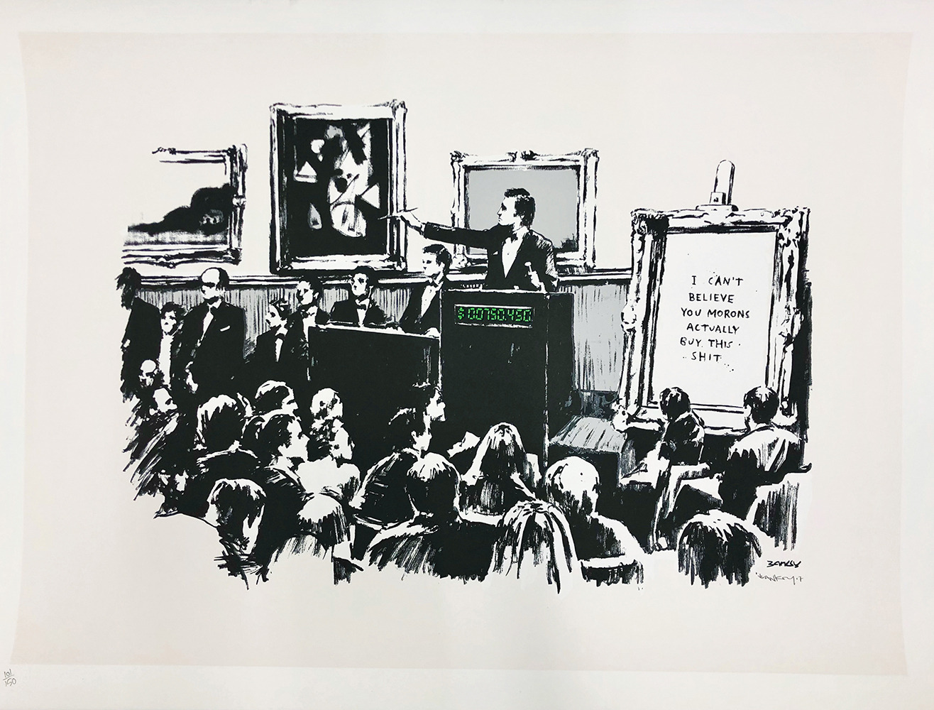 Banksy to sell paintings estimated at £1.2m to raise cash for