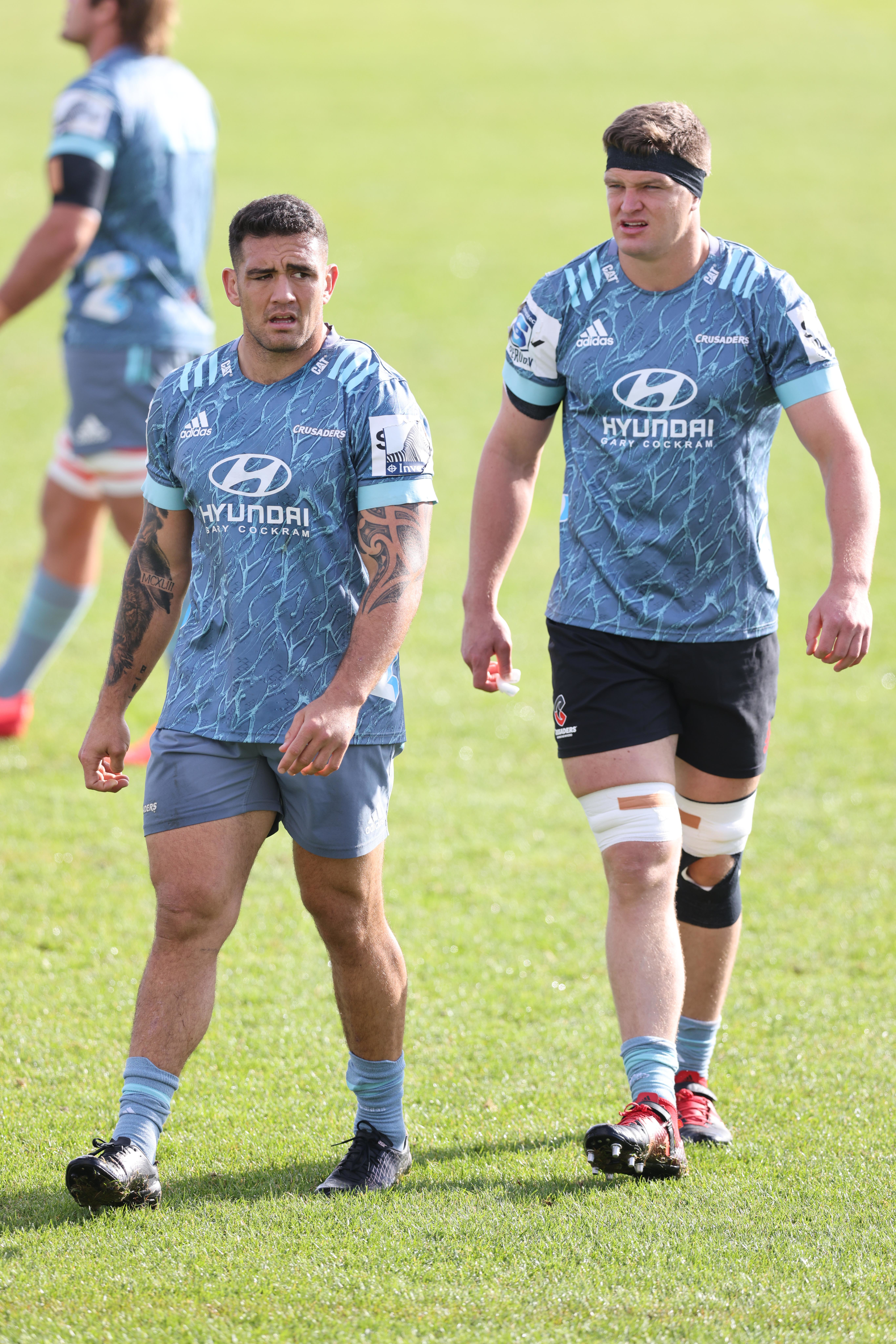 Codie Taylor and Scott Barrett's new deals boost new All Blacks coach Scott Robertson's potential forwards stocks. Photo / Photosport
