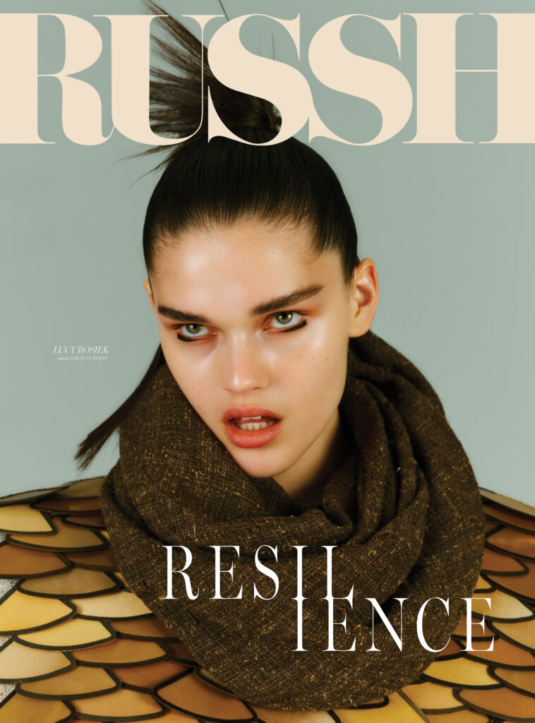 Lucy Rosiek on the cover of Russh. Photo / Jai Odell.