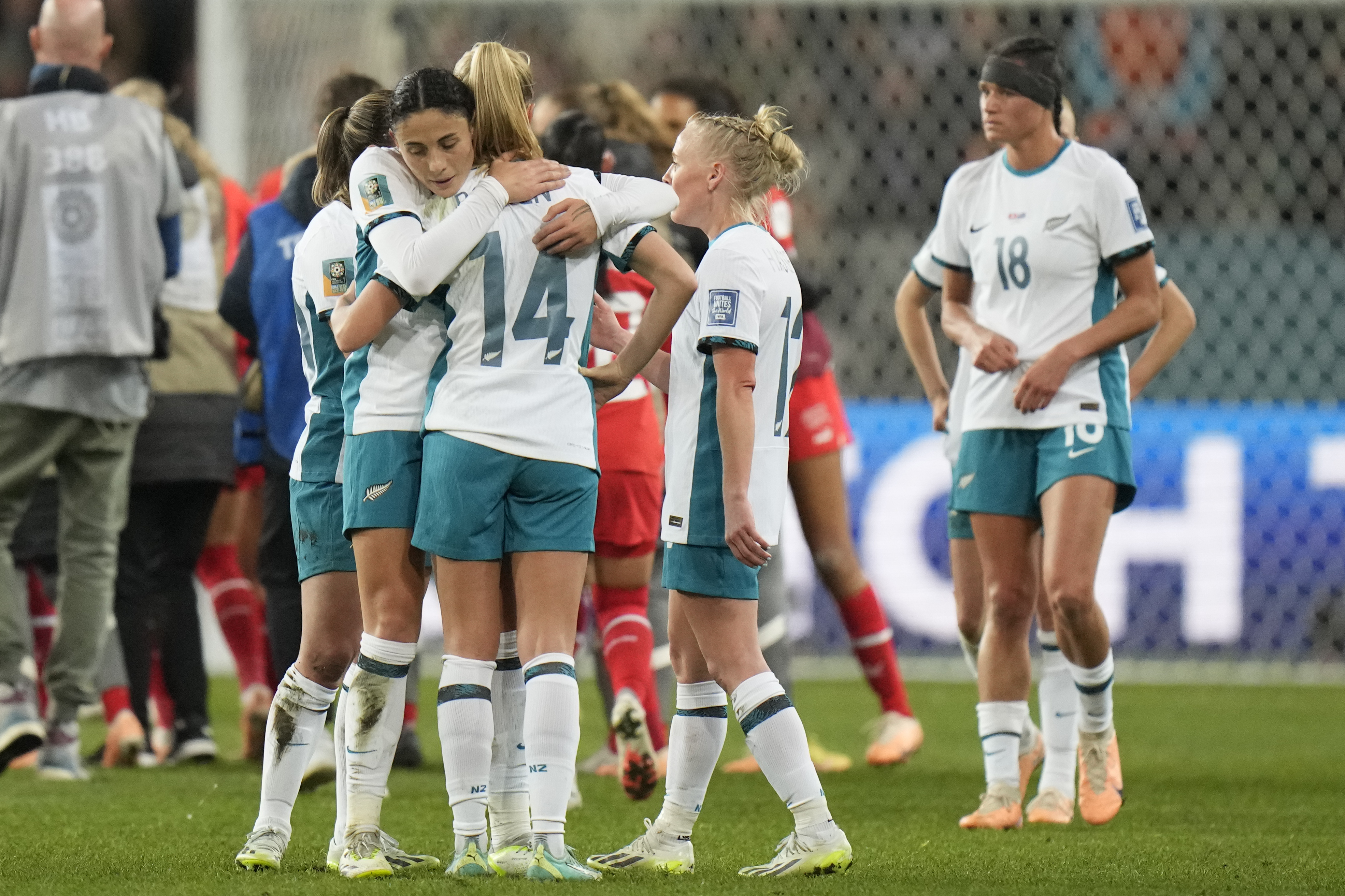 The Football Ferns were unable to find the goal they needed. Photo / AP