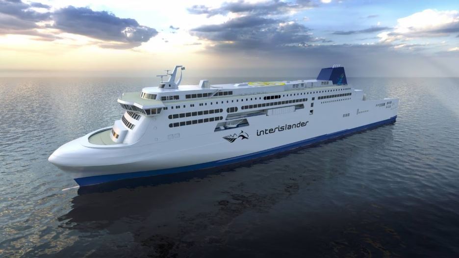 Two new mega-ferries were due to arrive in 2026 to replace Interislander's fleet before they were cancelled. Image / KiwiRail
