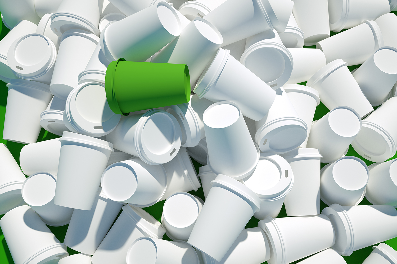 Reusable items have taken a backseat to disposables during the pandemic. Photo / Getty Images