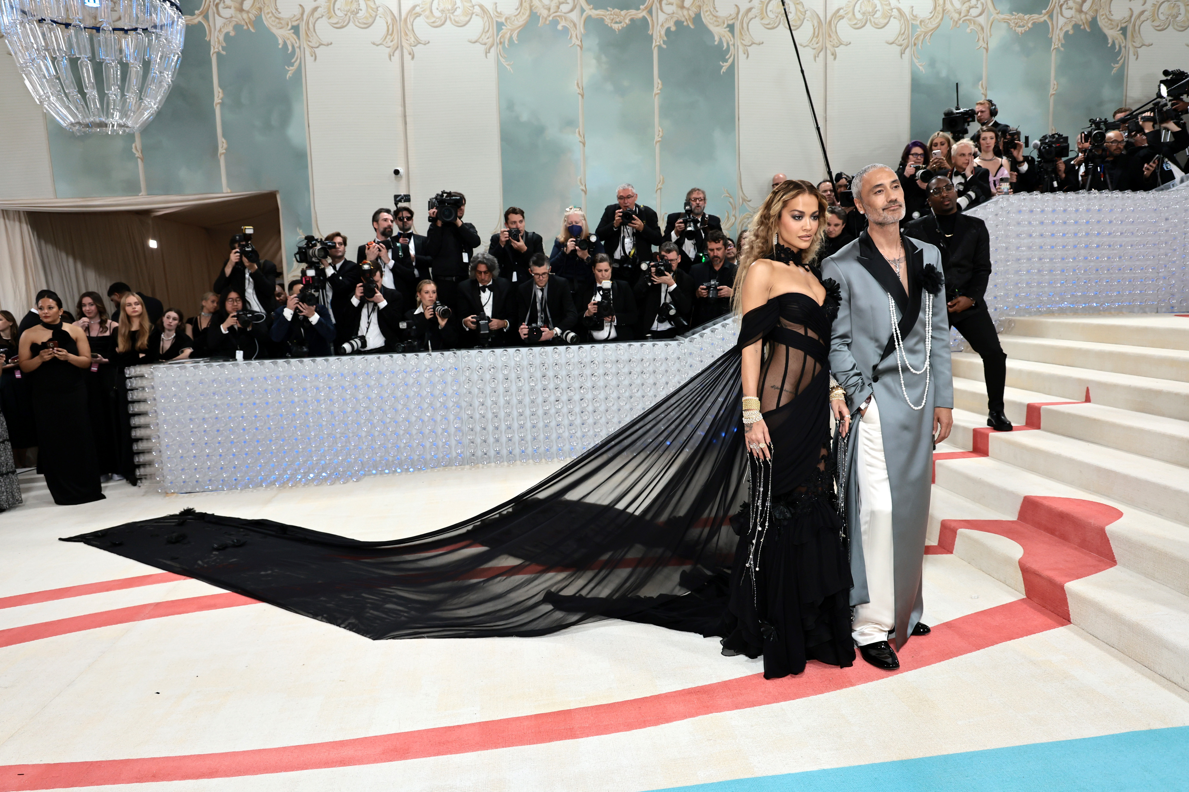 Rita Ora and Taika Waititi. Photo / Getty Images