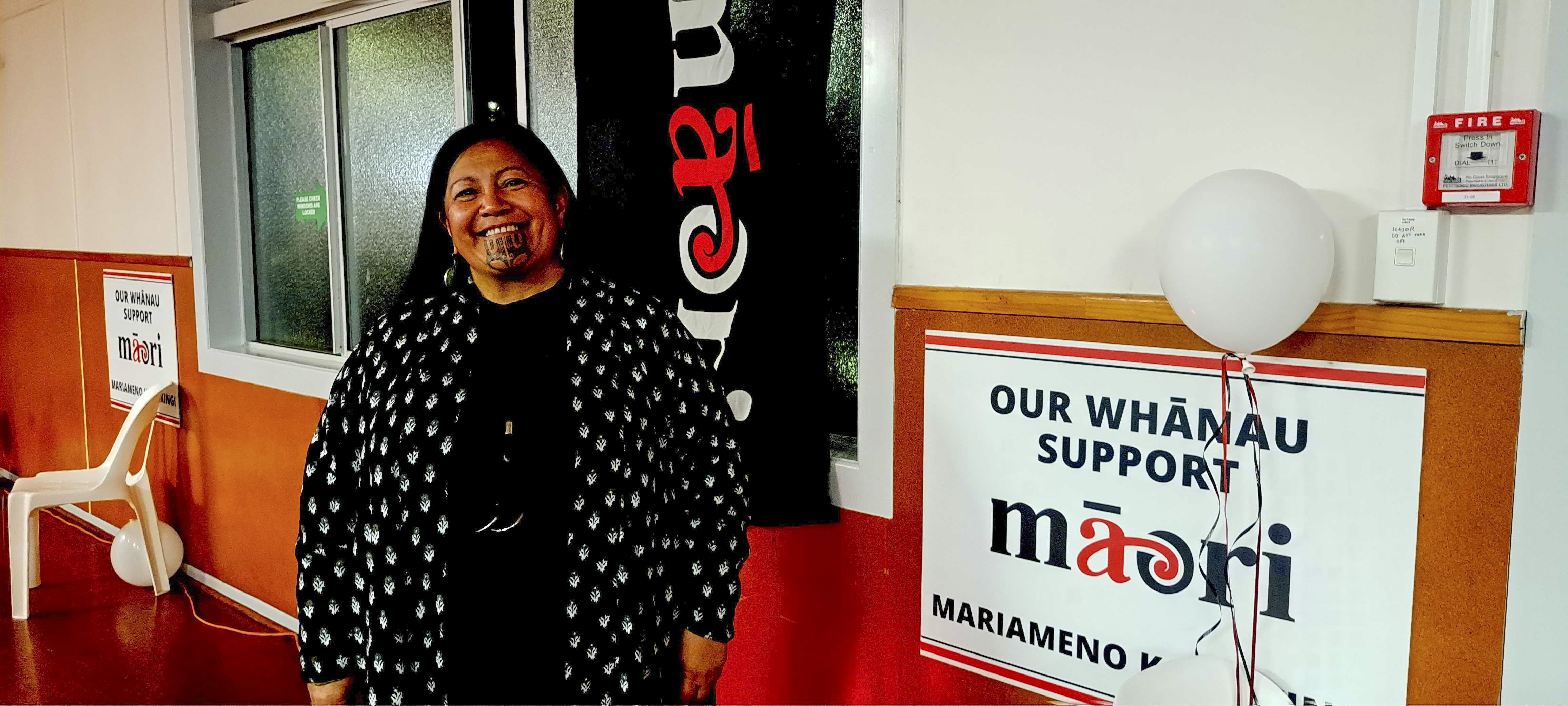 Te Pāti Māori candidate Mariameno Kapa-Kīngi is the new MP for Te Tai Tokerau, after turning around an election-night deficit to win over incumbent Kelvin Davis after special votes were counted. Photo / Brodie Stone