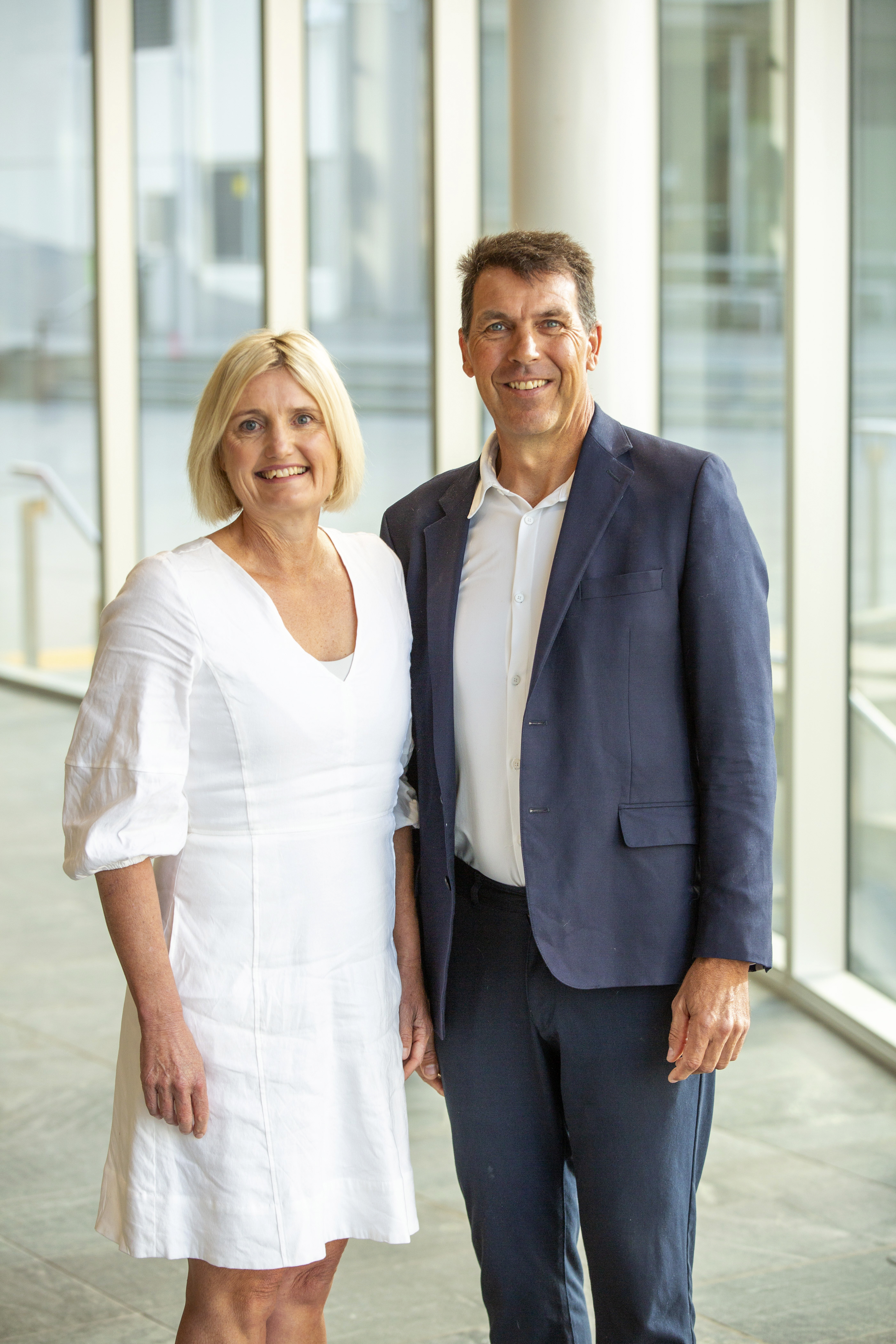 Growth industry: Louise and Grant Schofield say there will be a growing demand for age coaches in coming years. Photo / Supplied