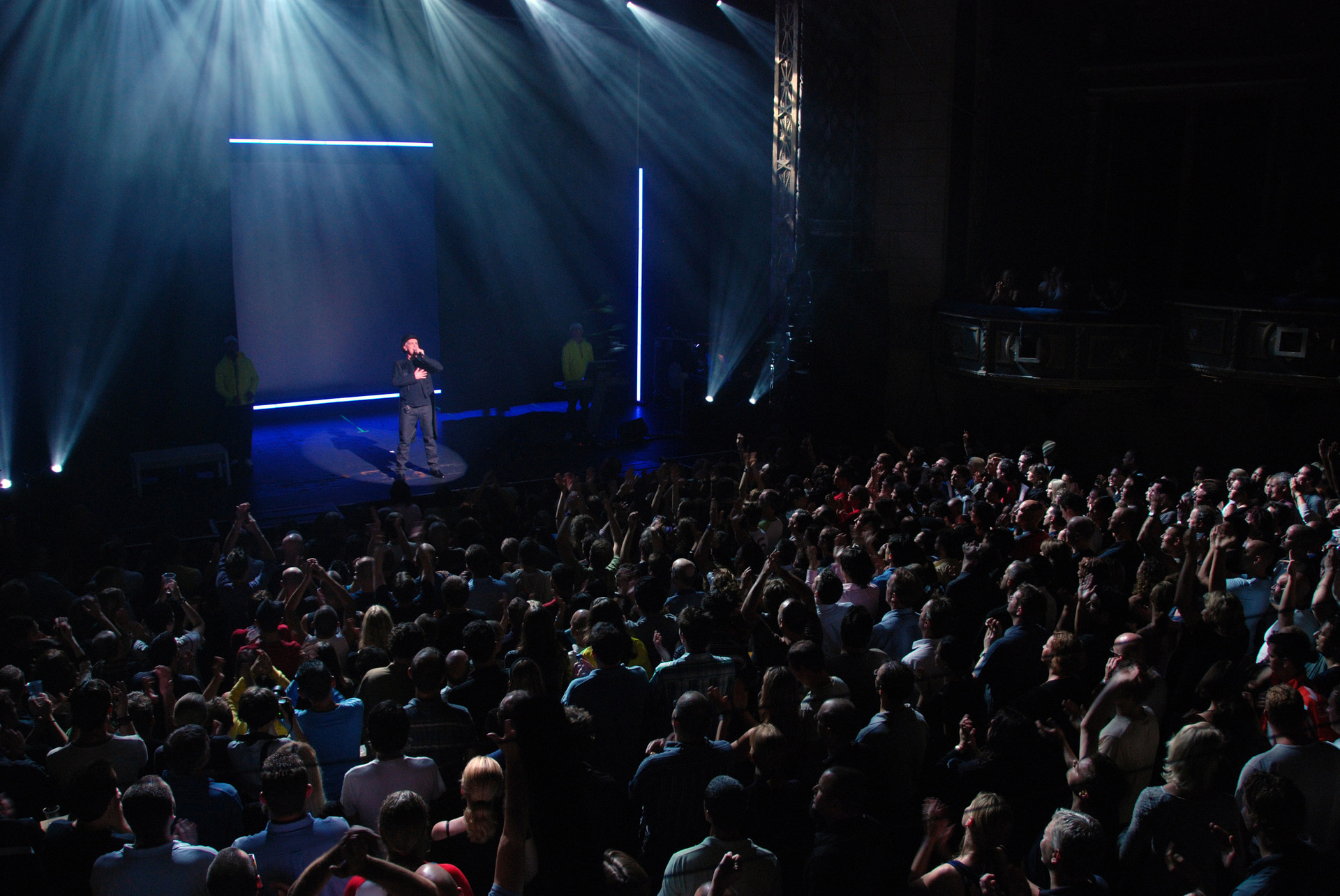 Indoor concerts would have no limits on numbers under orange. Photo / Chris Melville