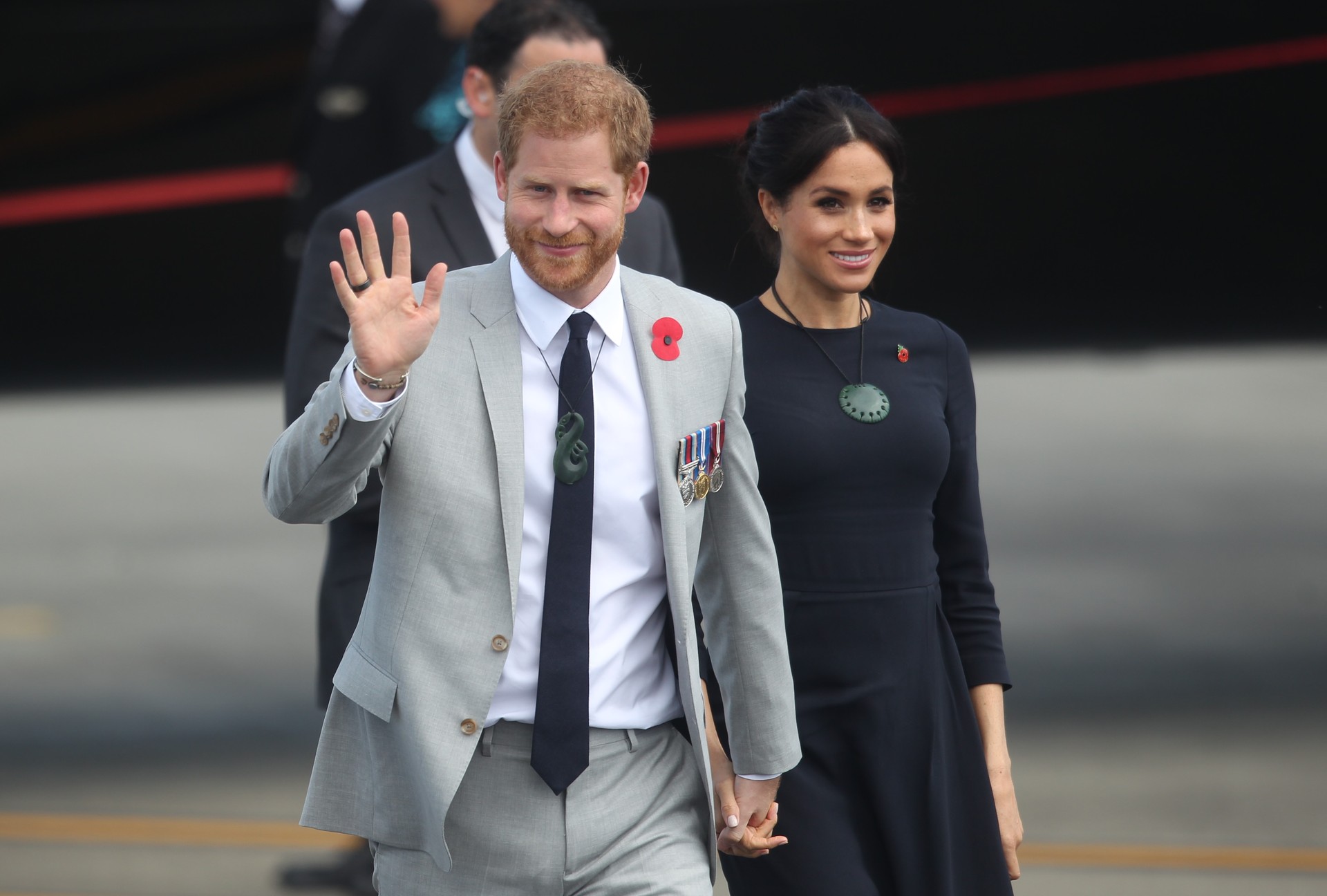 Prince Harry and Meghan Markle now live in the United States with their two children. Photo / Stephen Parker