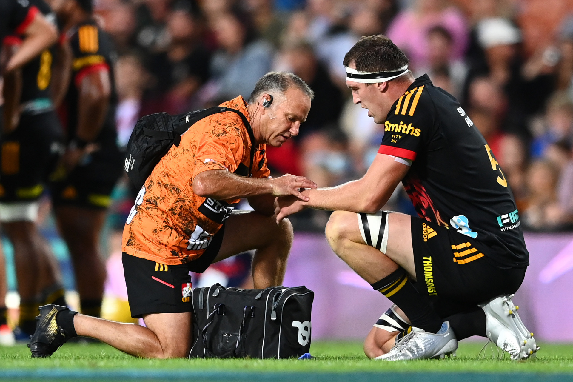 Tupou Vaa'i poses during the Chiefs Super Rugby 2022 headshots News  Photo - Getty Images