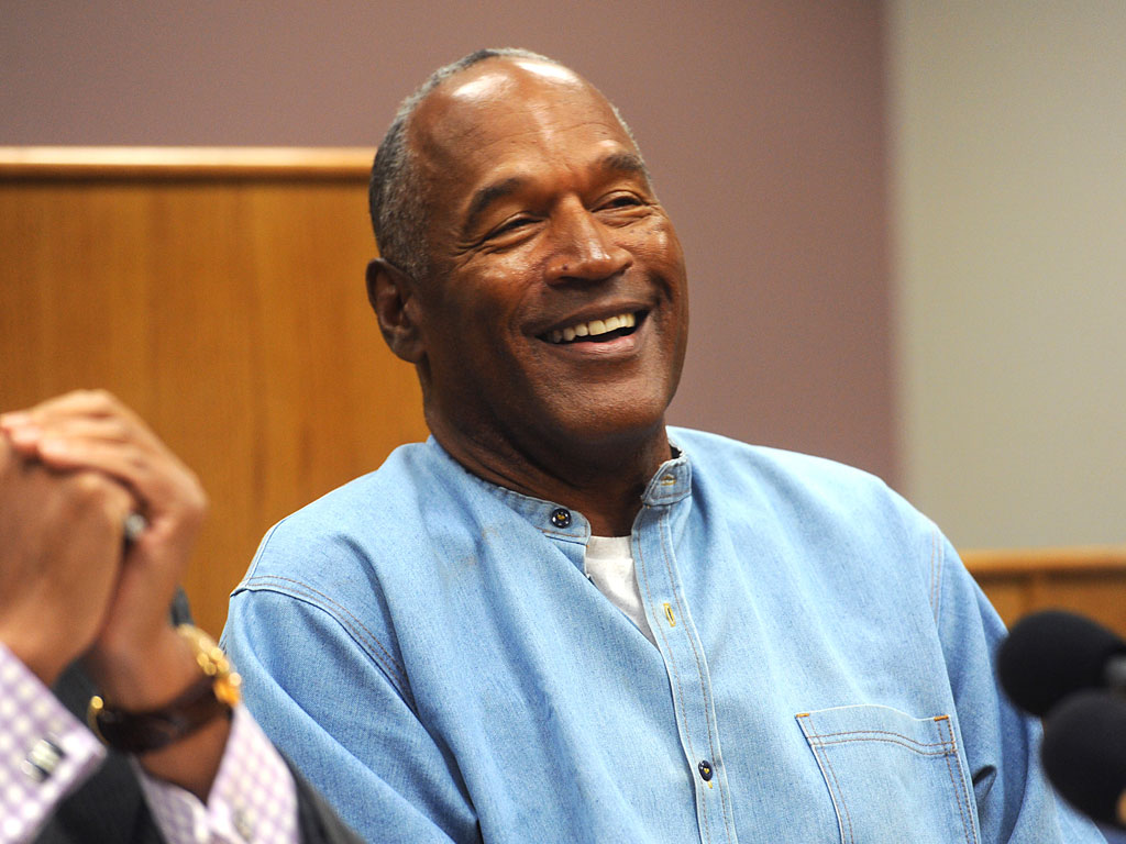 O.J. Simpson attends his parole hearing at Lovelock Correctional Center July 20, 2017. Photo / Getty IMages.