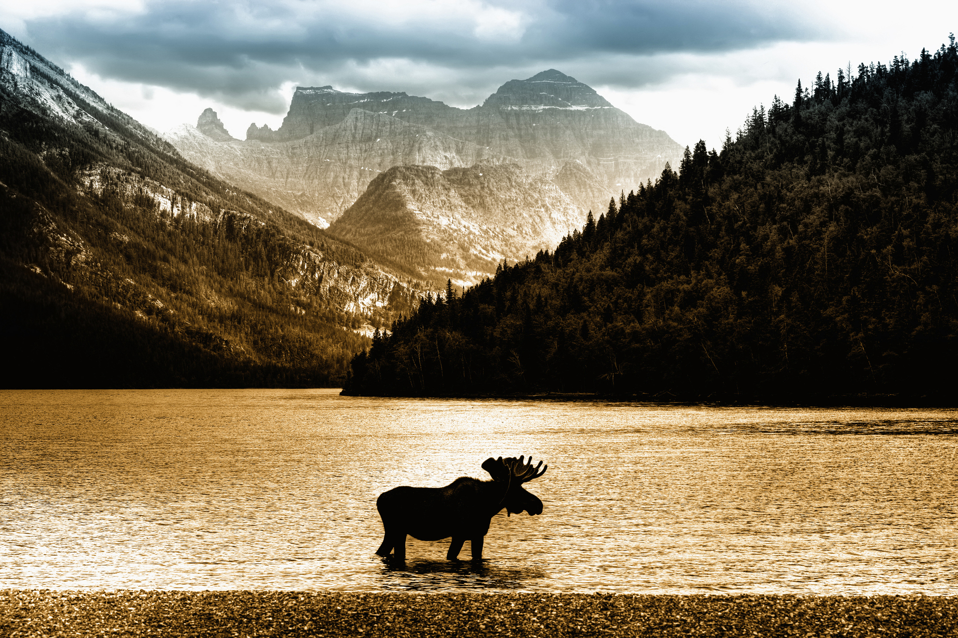 As an alternative to Banff and its over-famous lakes, head to Waterton Lakes National Park, the least-known of the Rockies' parks. Photo / Getty Images