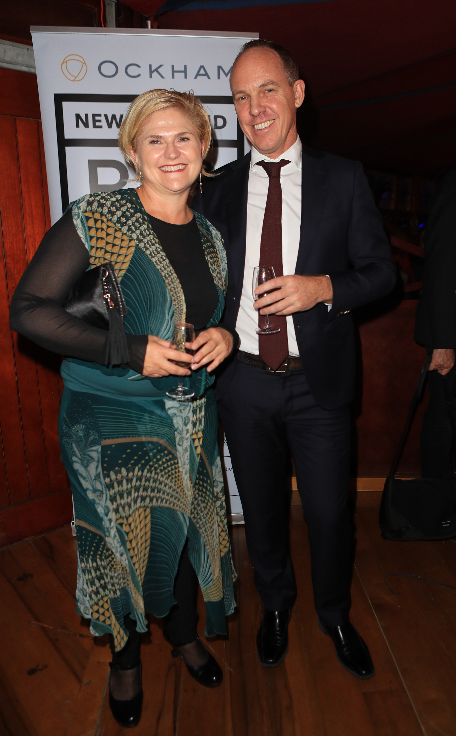 Ockham's Helen O'Sullivan and Mark Todd. Photo / Norrie Montgomery