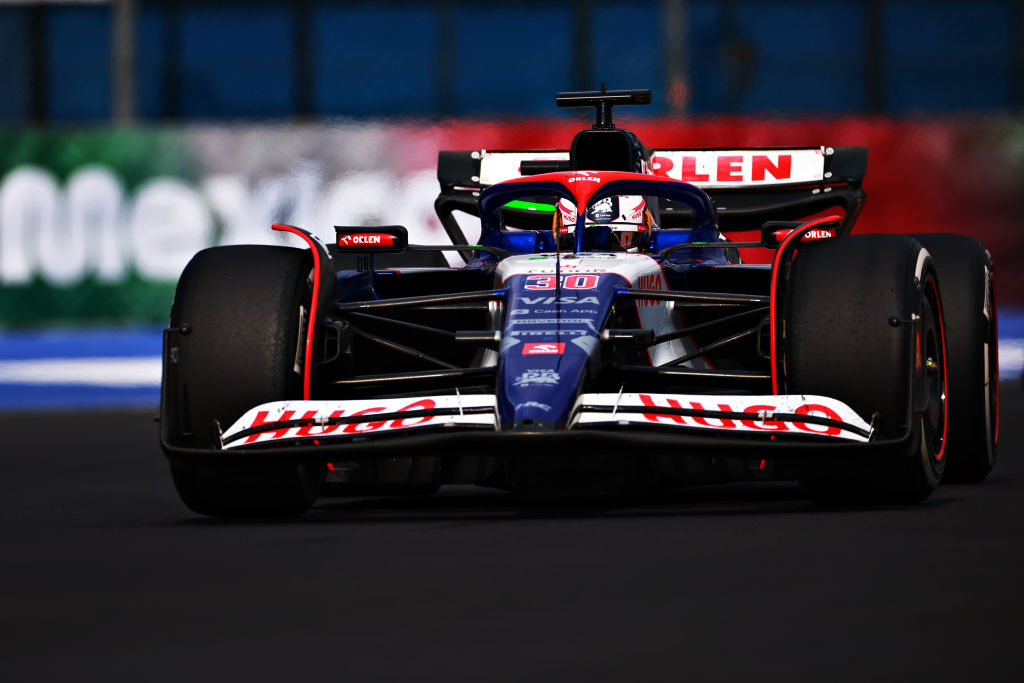 Liam Lawson at the Mexican Grand Prix. Photo / Getty Images