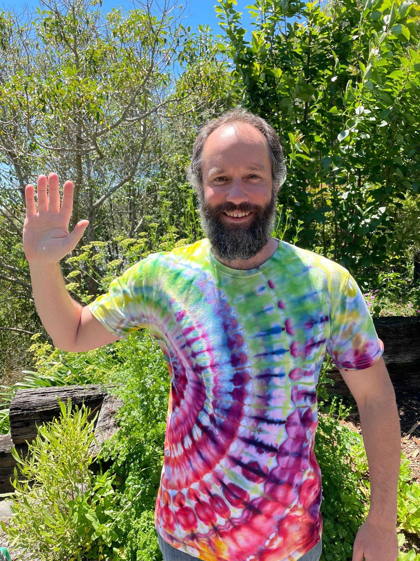 FRAMPTON COMES ALIVE: Dave Frampton, who runs a mobile game development company from his Hawkes Bay home, has been frustrated by the lack of fibre in his area. With Starlink, Elon Must has provided a solution from above. Photo / Supplied