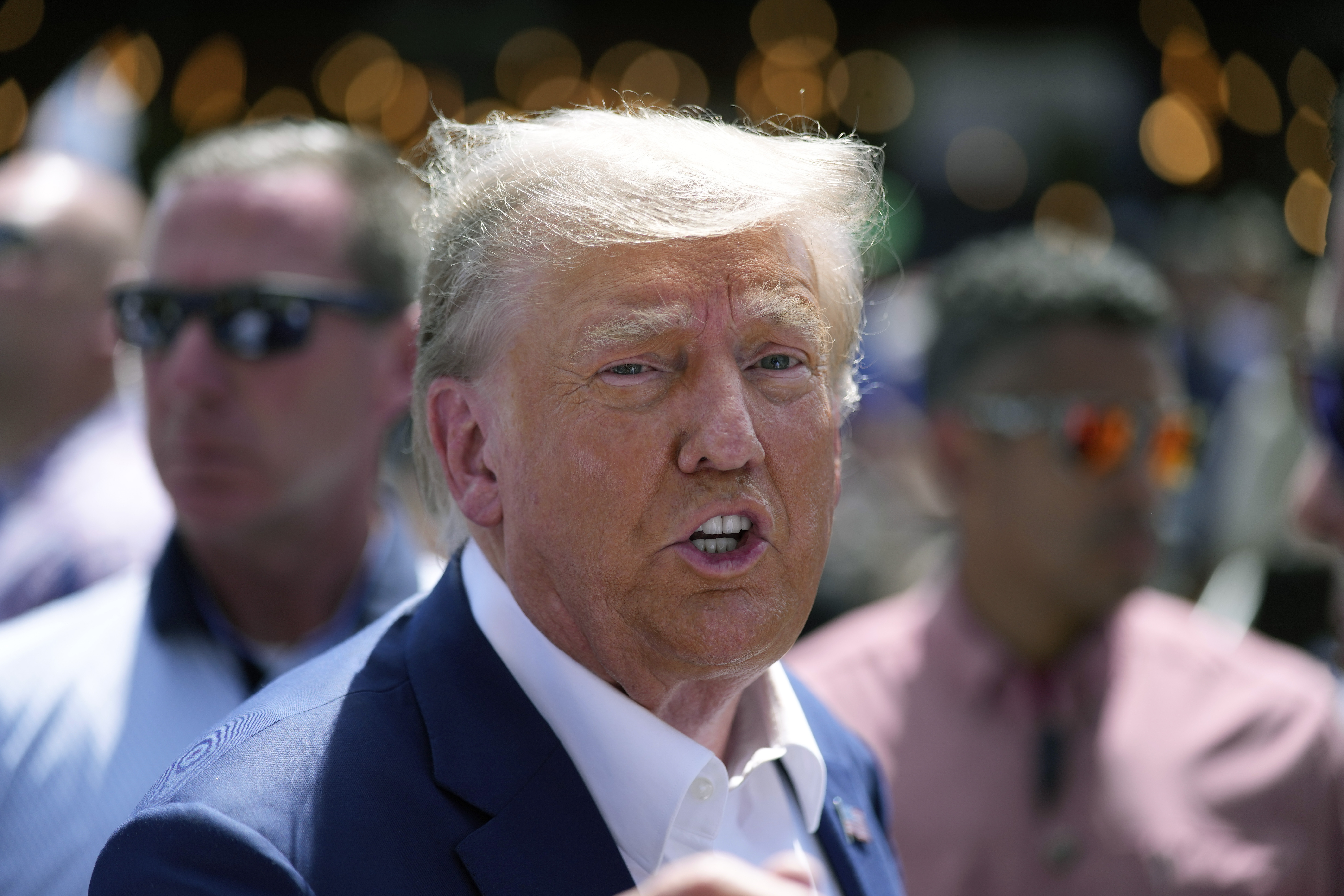 Carlos De Oliveira has been accused of allegedly scheming with Donald Trump to delete security footage. Photo / AP