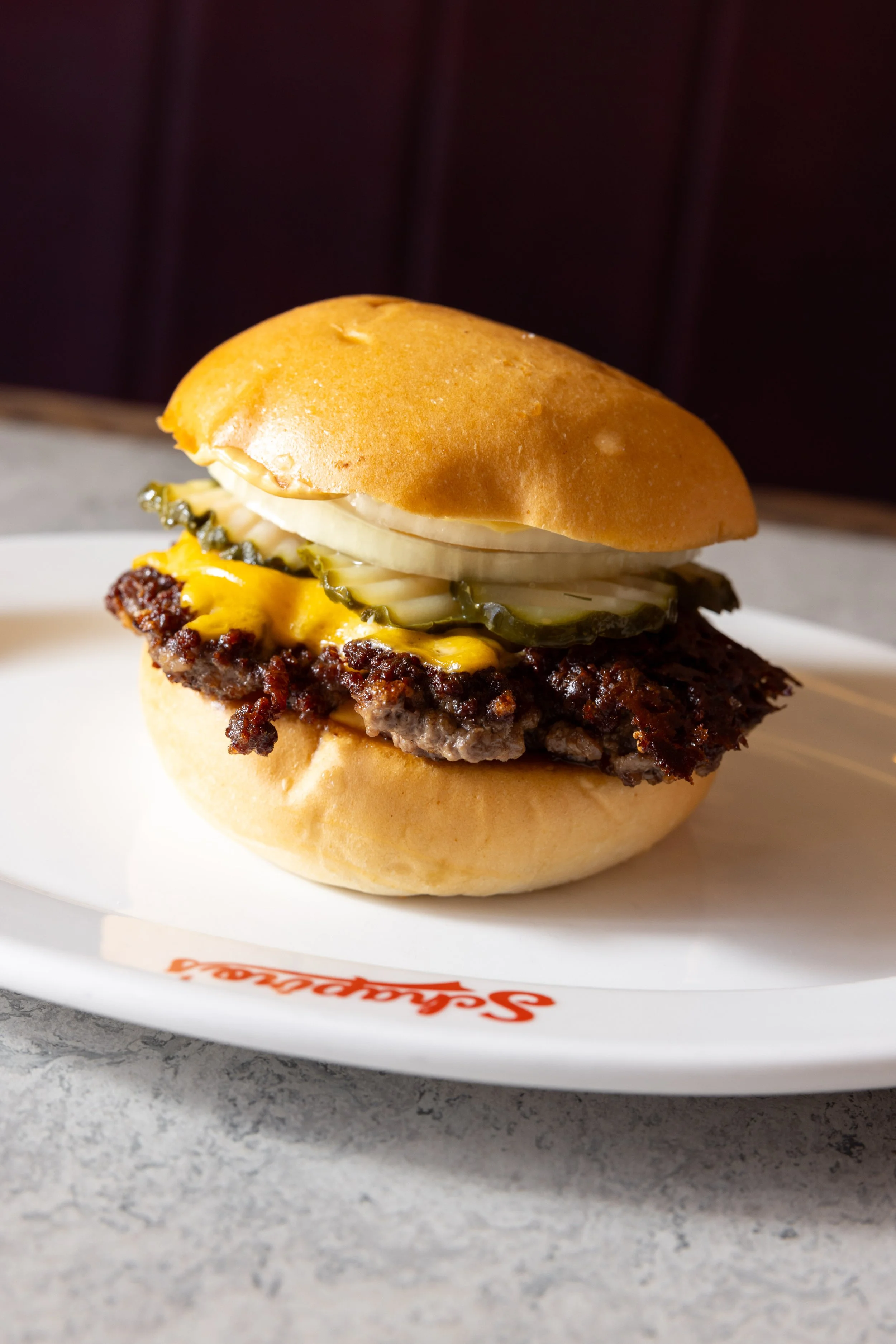 Schapiro's cheeseburger.