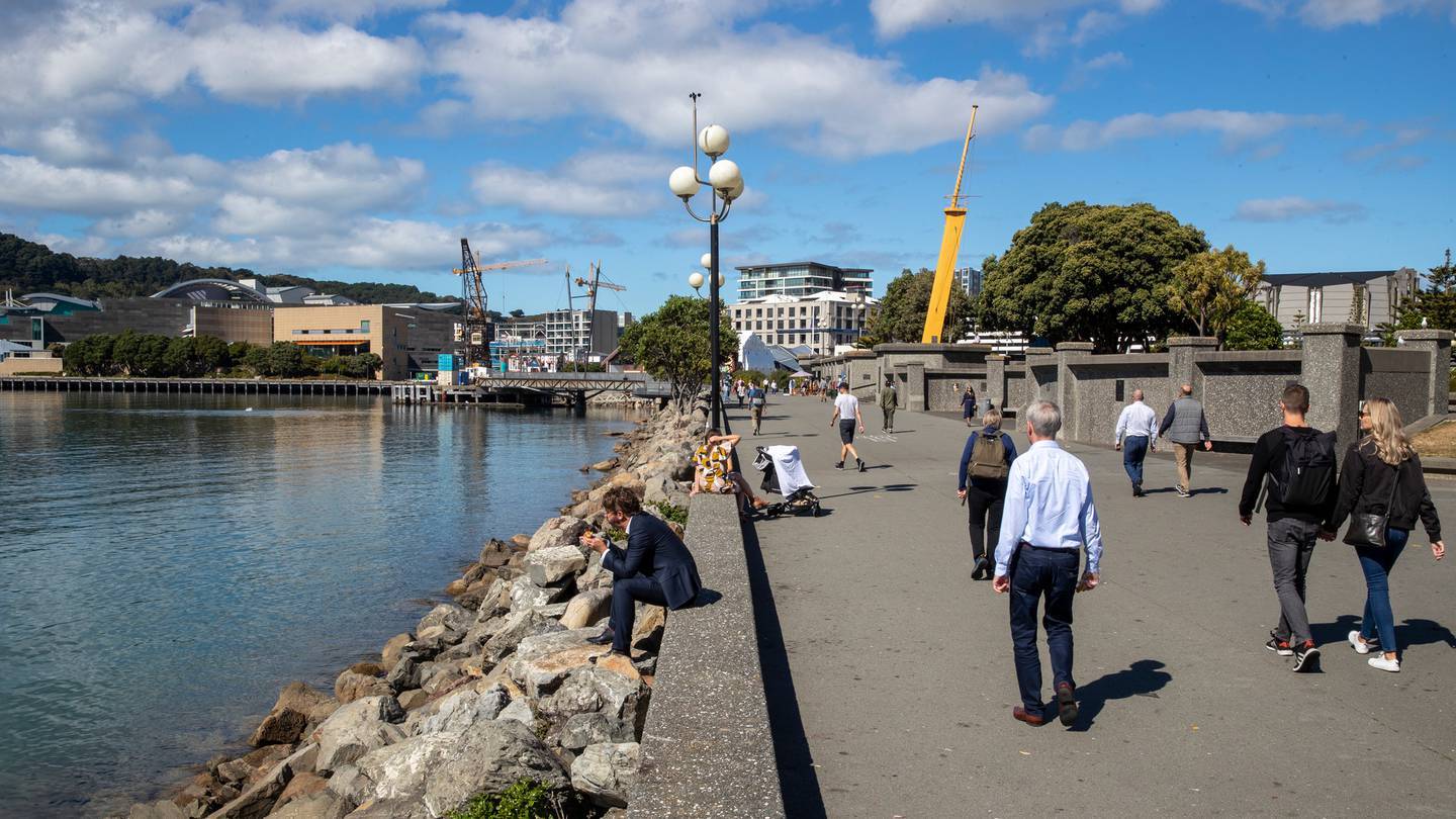 Wellington's waterfront. Photo / Mark Mitchell 