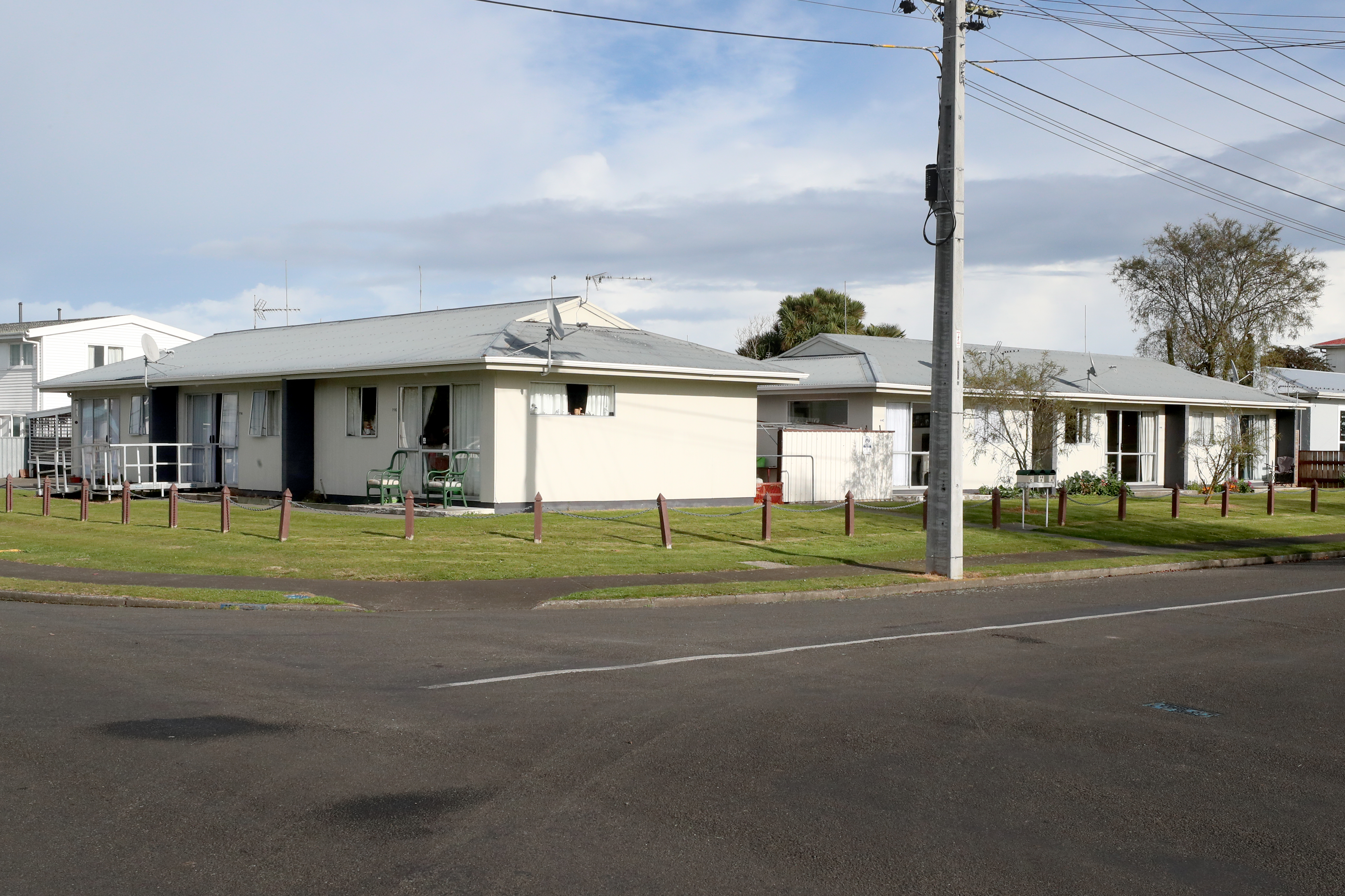 The Pukatea complex in Whanganui East is one of two the report says should be disposed of. Photo / Bevan Conley