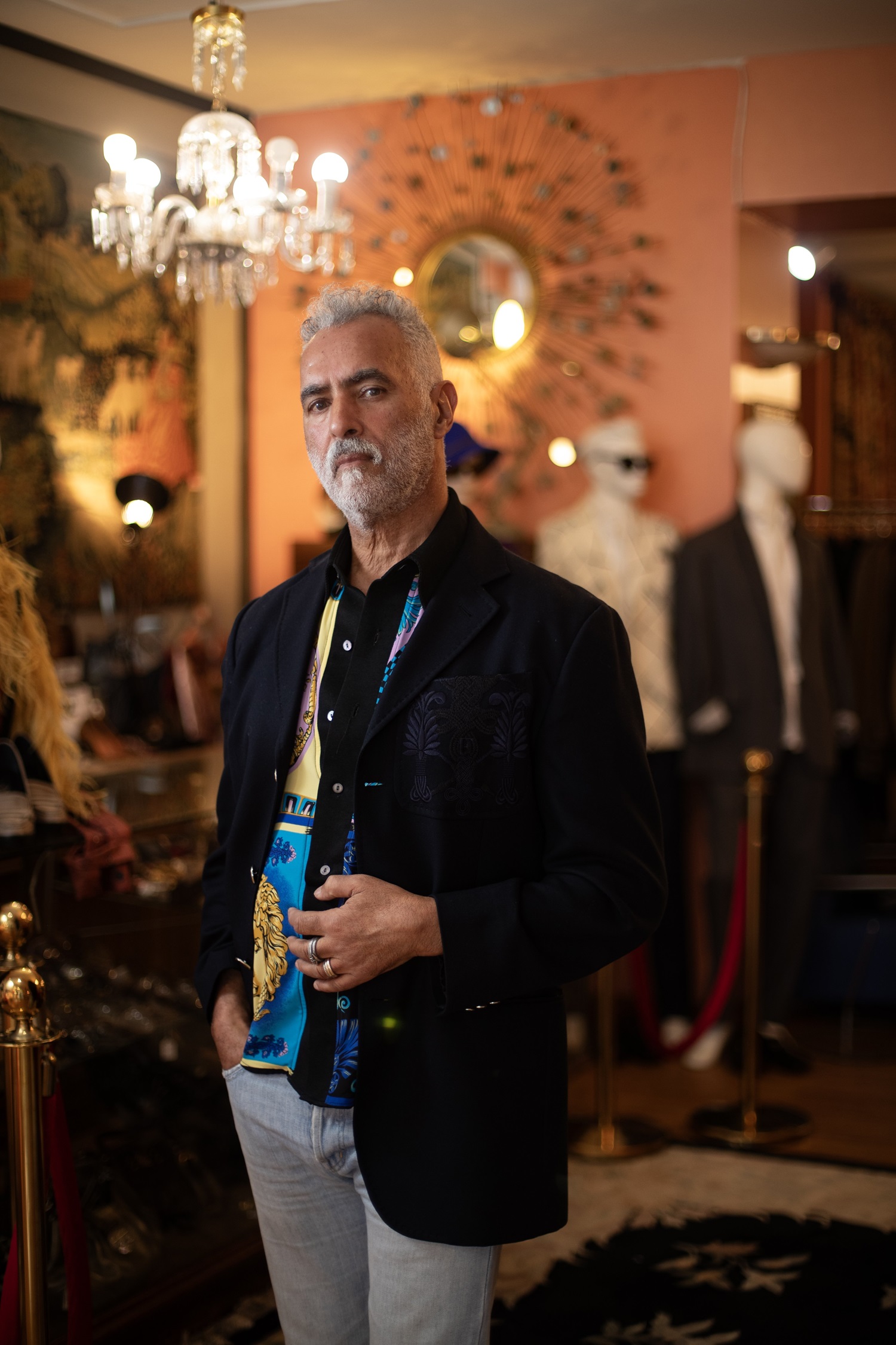 Driss Lambaraa, owner of Tango Vintage. Photo / Dean Purcell