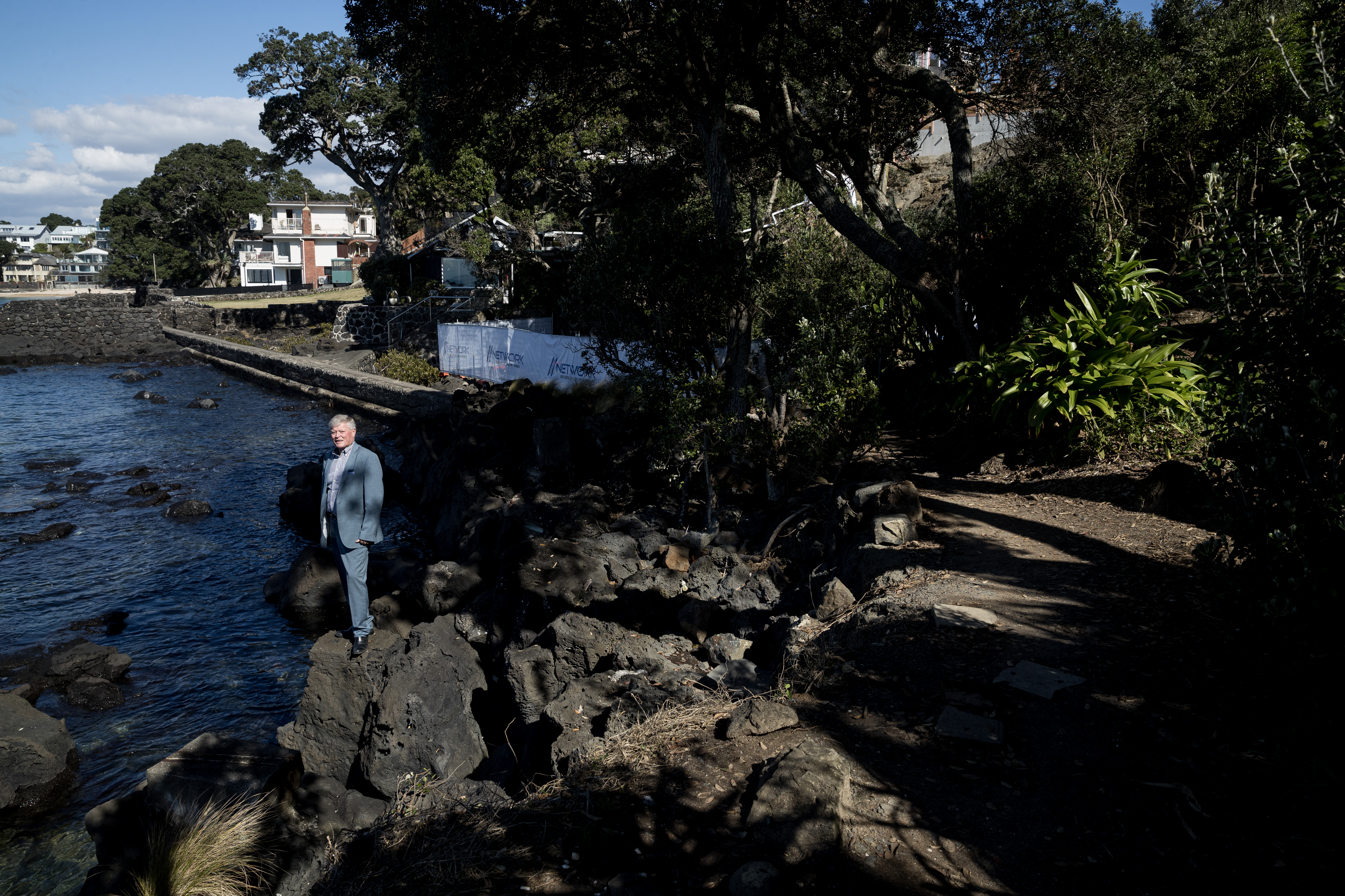 The family say thousands of people pass through their property each day. Photo / Dean Purcell