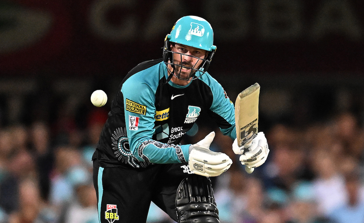 Former Black Cap Colin Munro for the Brisbane Heat. Photo / Photosport