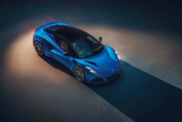 The Emira, landing in NZ next month, will be Lotus's last internal combustion engine vehicle. Photo / Supplied