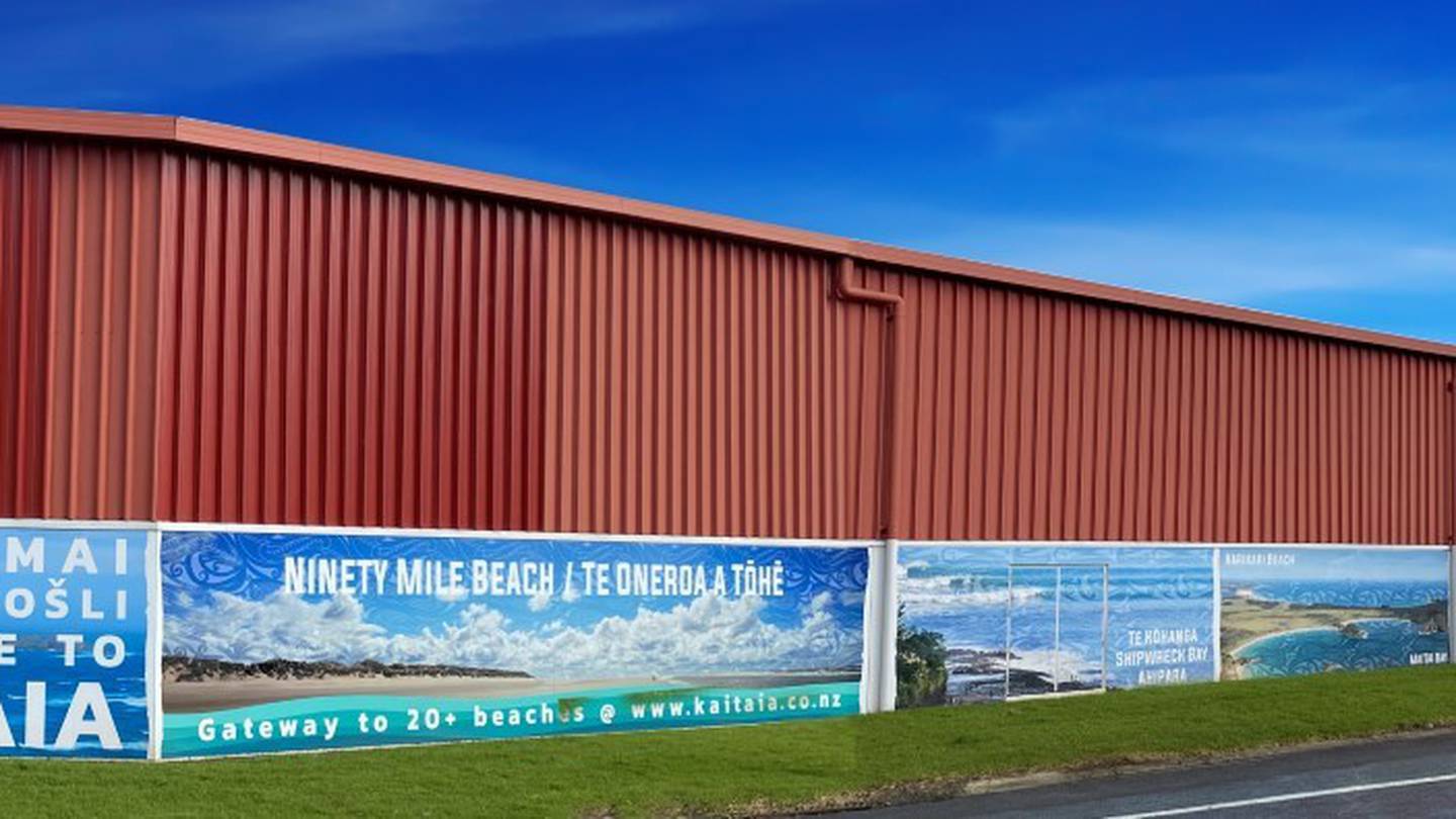 This community art project, which led to Kaitāia being named the Most Beautiful Small Town in the country in Keep New Zealand Beautiful's annual awards in 2021, was part of the Te Hiku o te Ika Revitalisation Open Spaces Project.