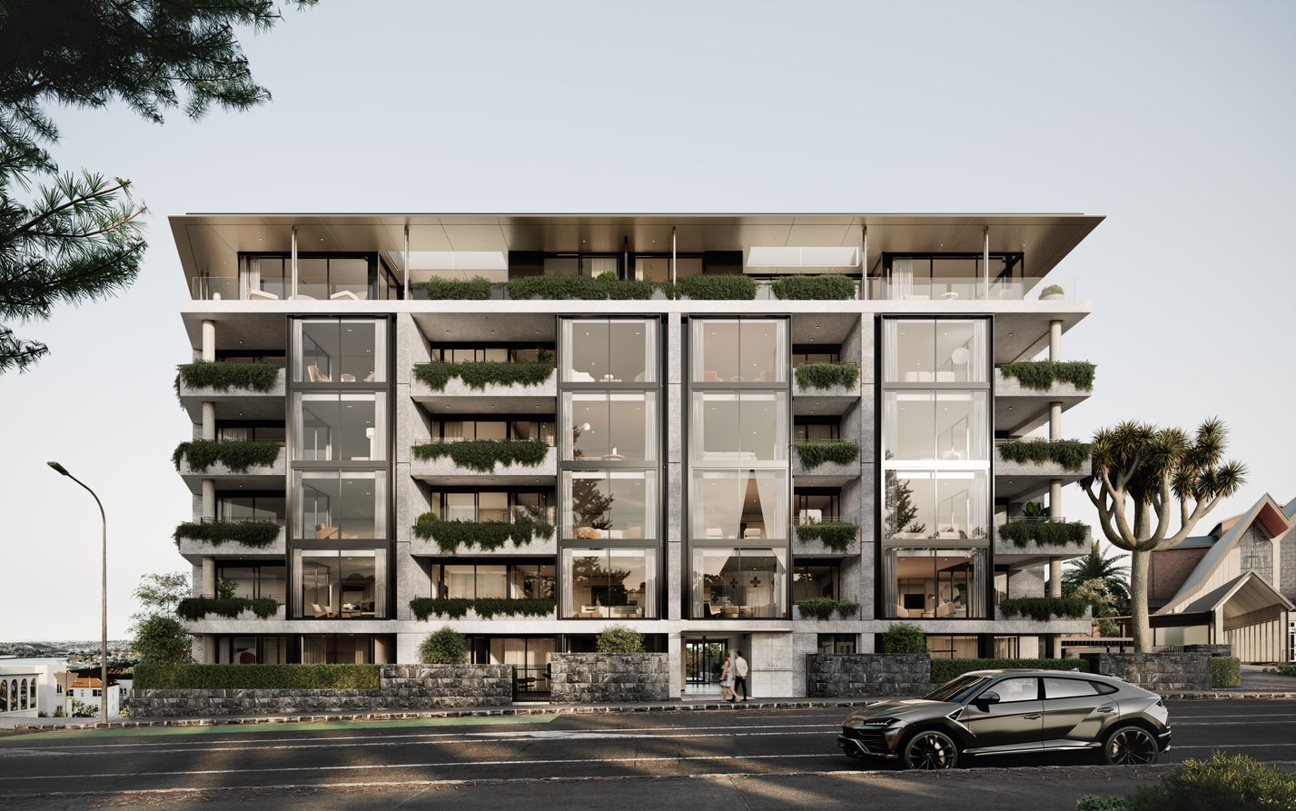Plans for how One Saint Stephens will look on completion. Photo / supplied