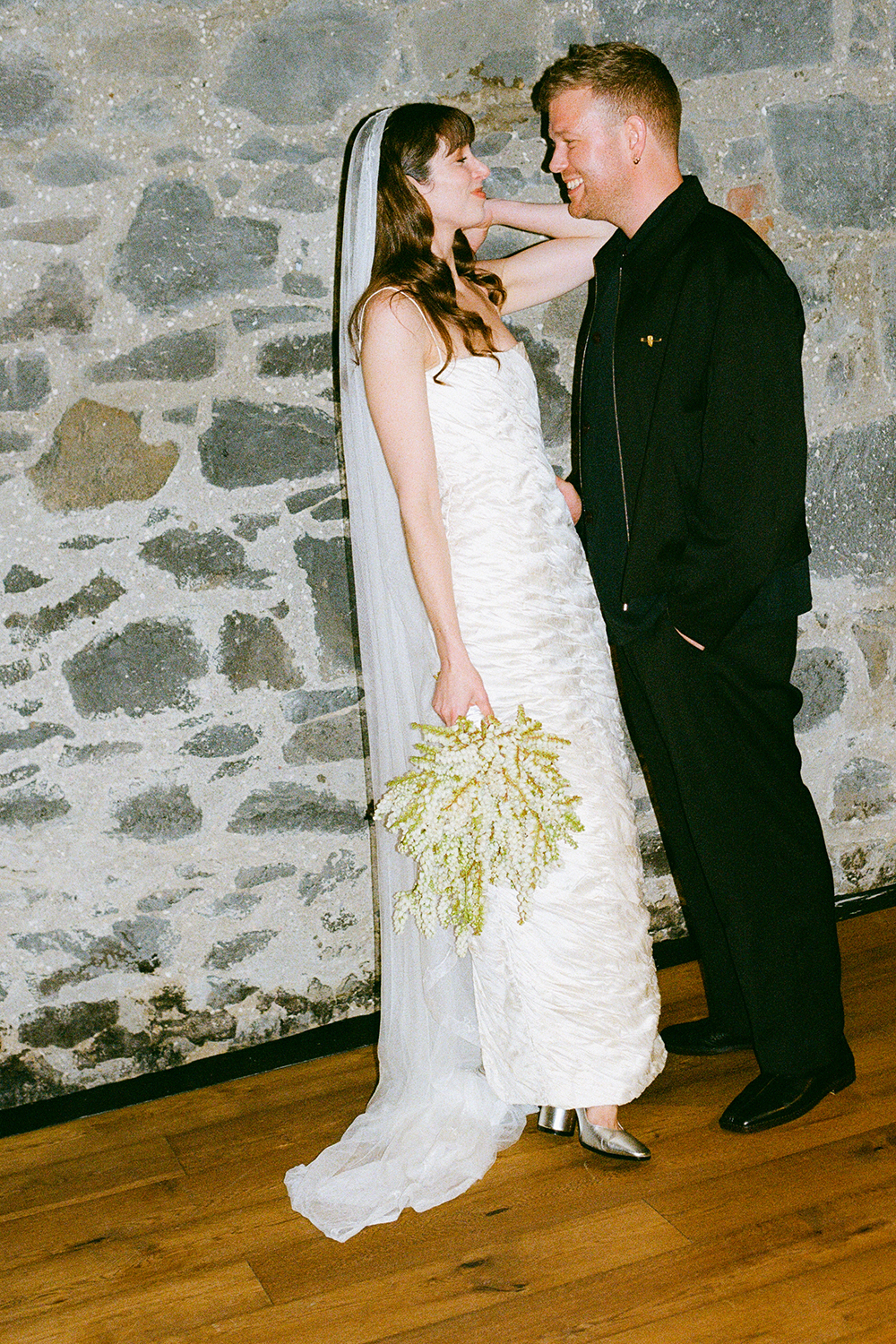 Fashion designer Rachel Mills and Blink founder Asher Walker. Photo / Nicole Brannen