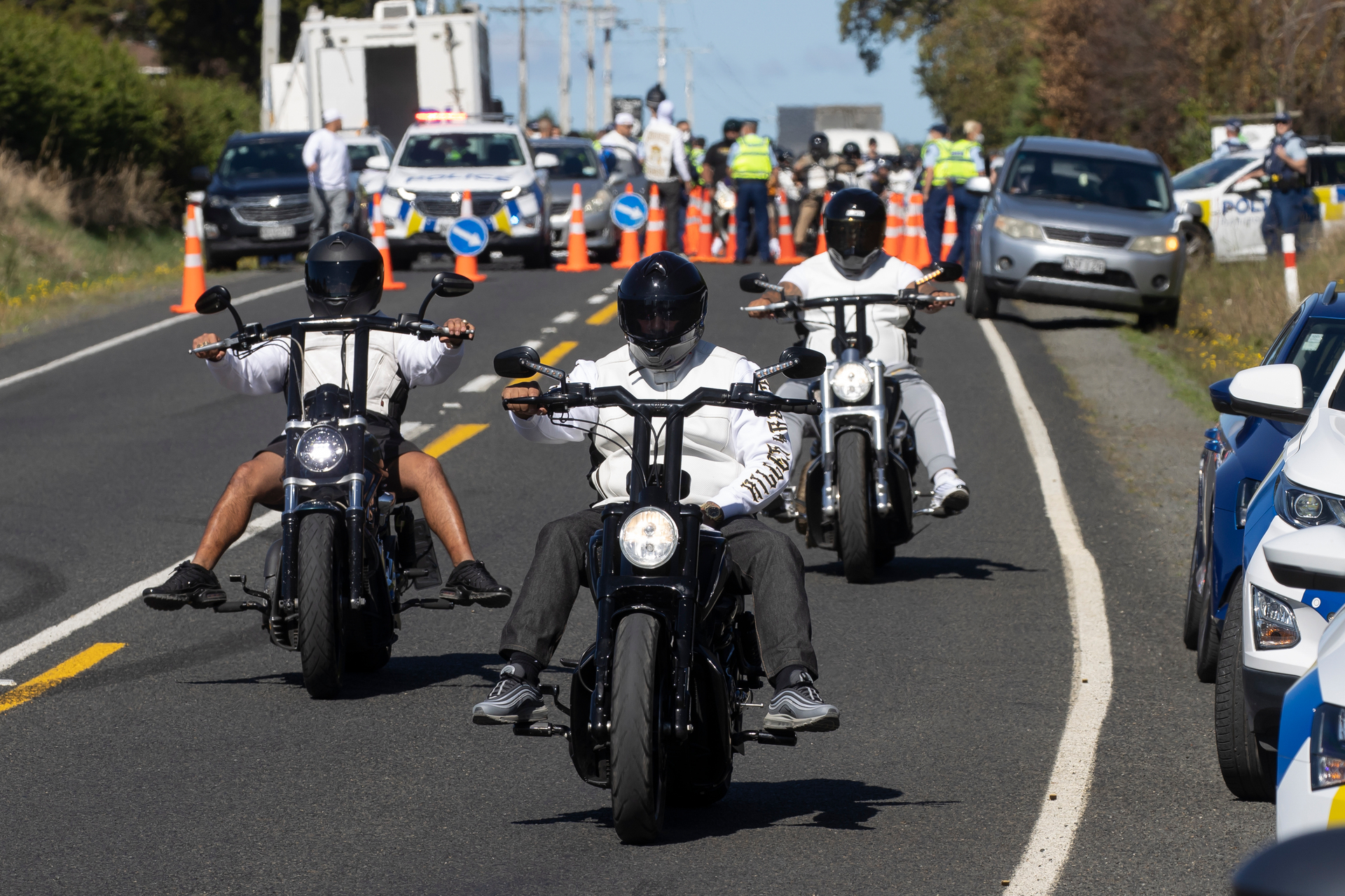 National wants to follow Australia and introduce non-consorting orders for gangs, which make it illegal for known gang members to associate or communicate with each other. Photo / Brett Phibbs