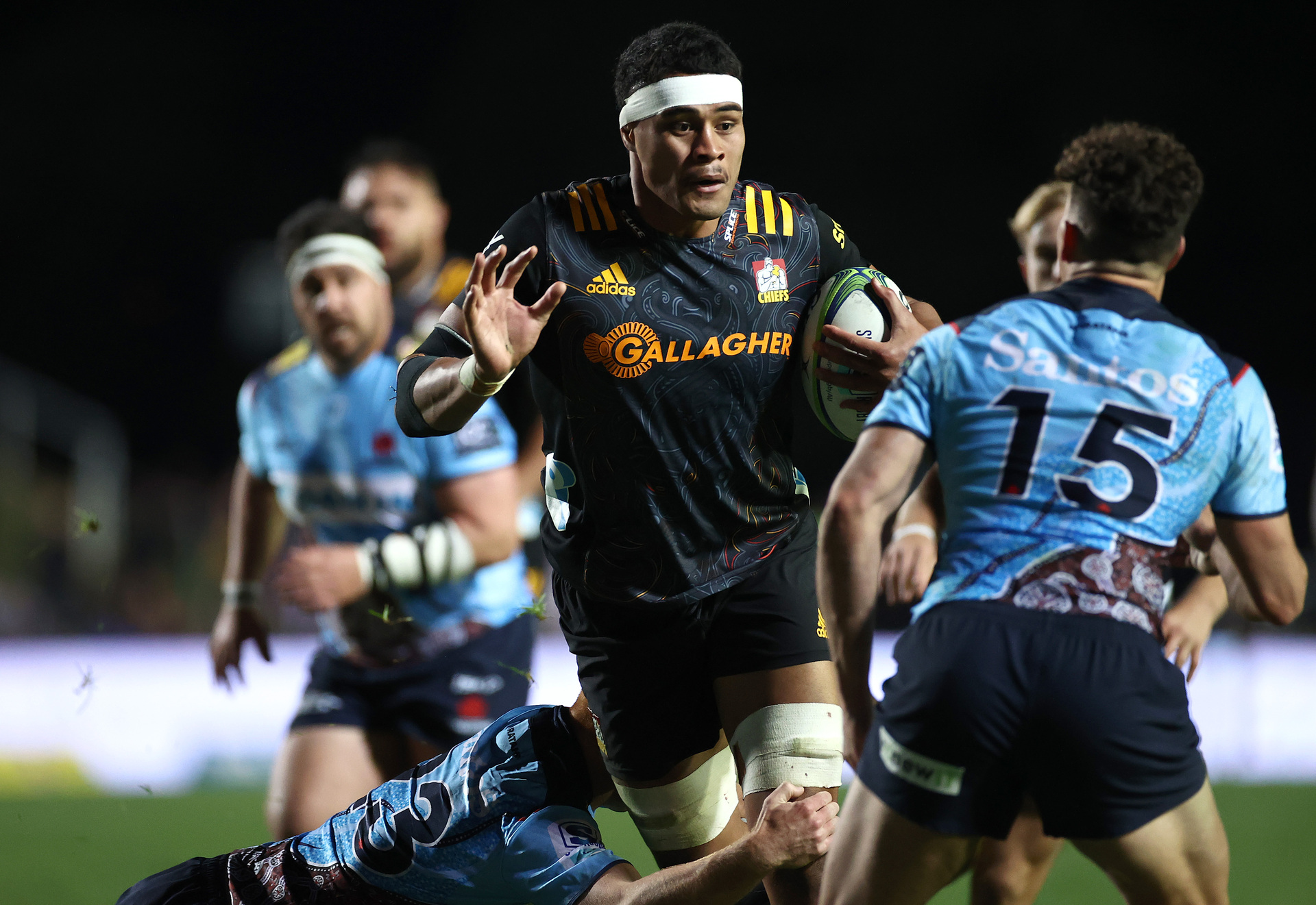 Tupou Vaa'i poses during the Chiefs Super Rugby 2022 headshots News  Photo - Getty Images