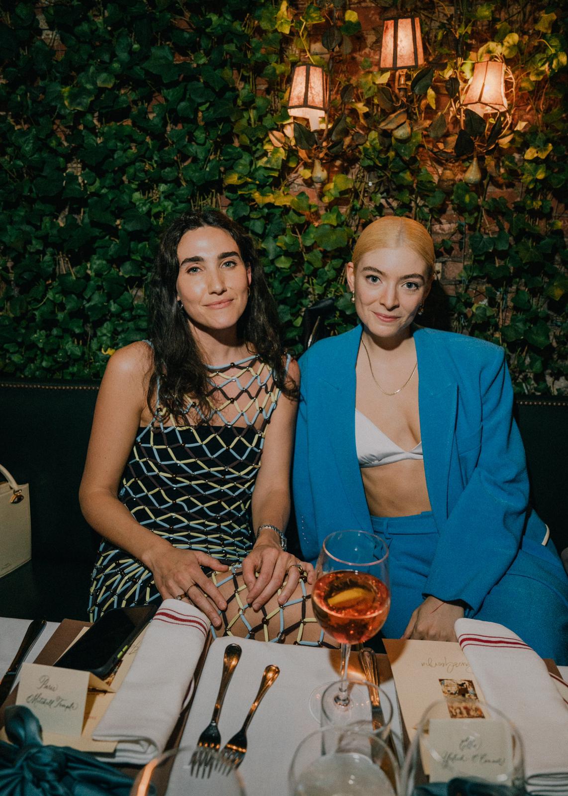 Paris Mitchell Temple and Lorde. Photo / Supplied