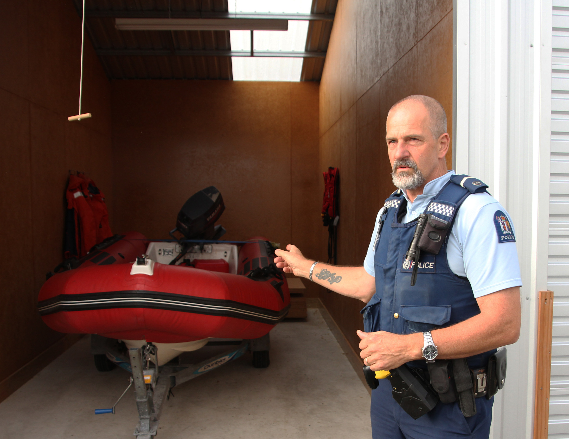  Jeff Cramp a coastguard volunteer on the Hokianga Harbour. Photo/ File