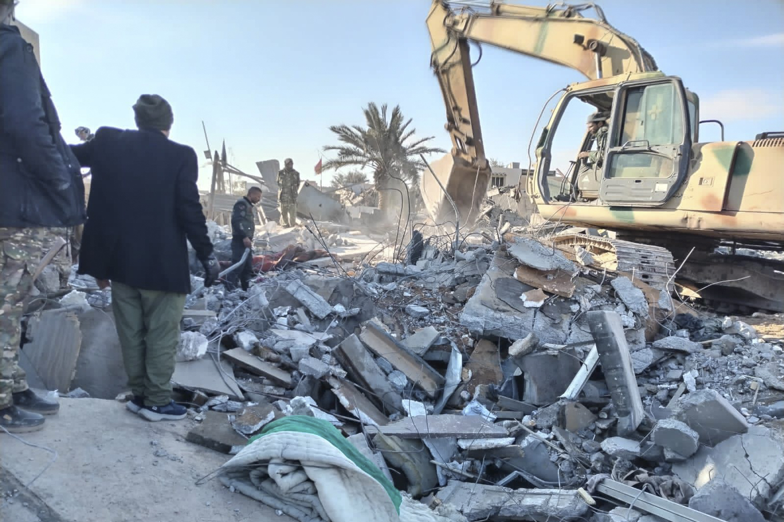The US Central Command said in a statement on Friday US forces conducted airstrikes on more than 85 targets in Iraq and Syria against Iran's Islamic Revolutionary Guards Corps and affiliated militia groups. Photo / AP/ Popular Mobilization Forces Media Office