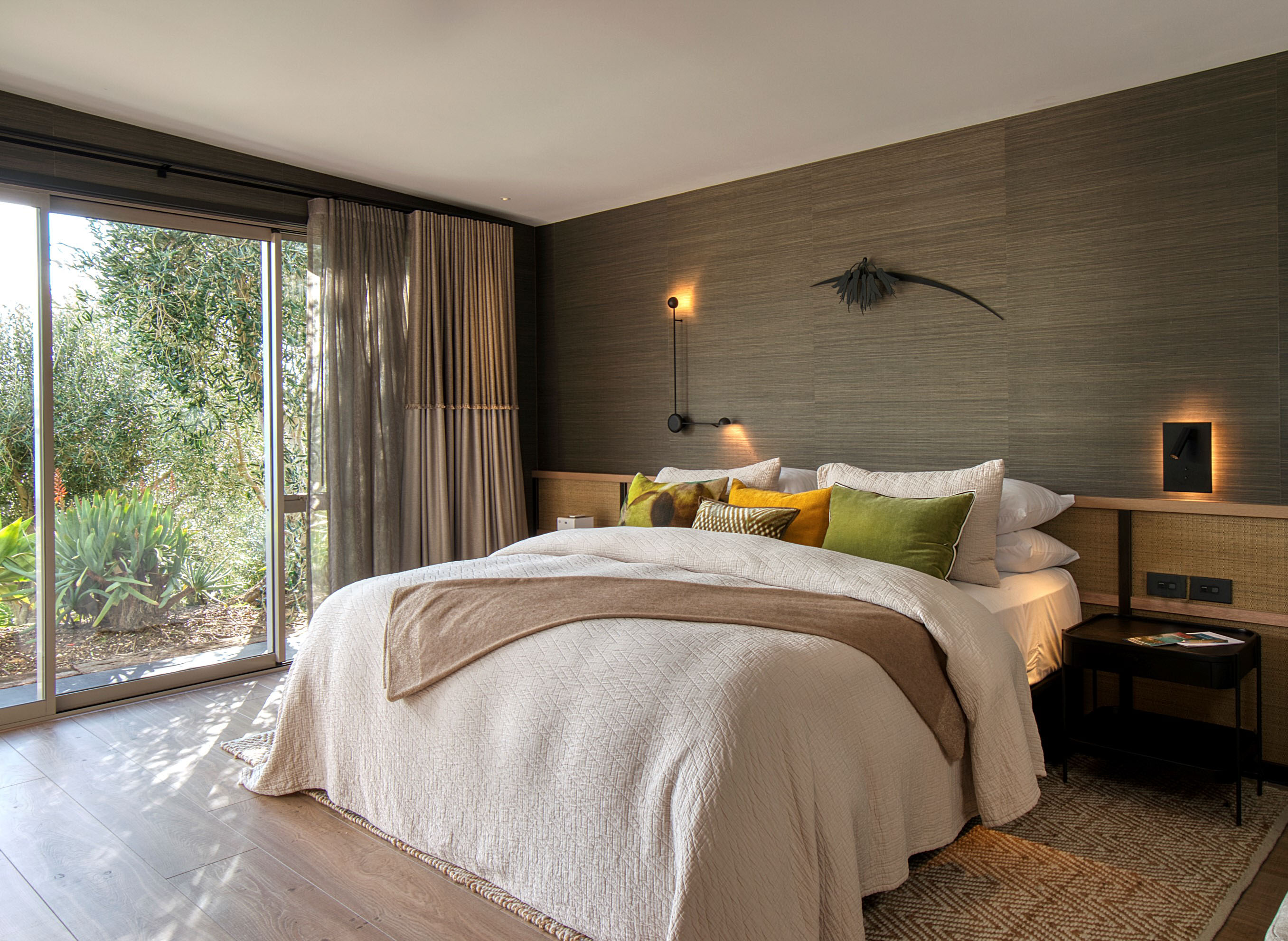 One of two master bedrooms in The Owners Villa.