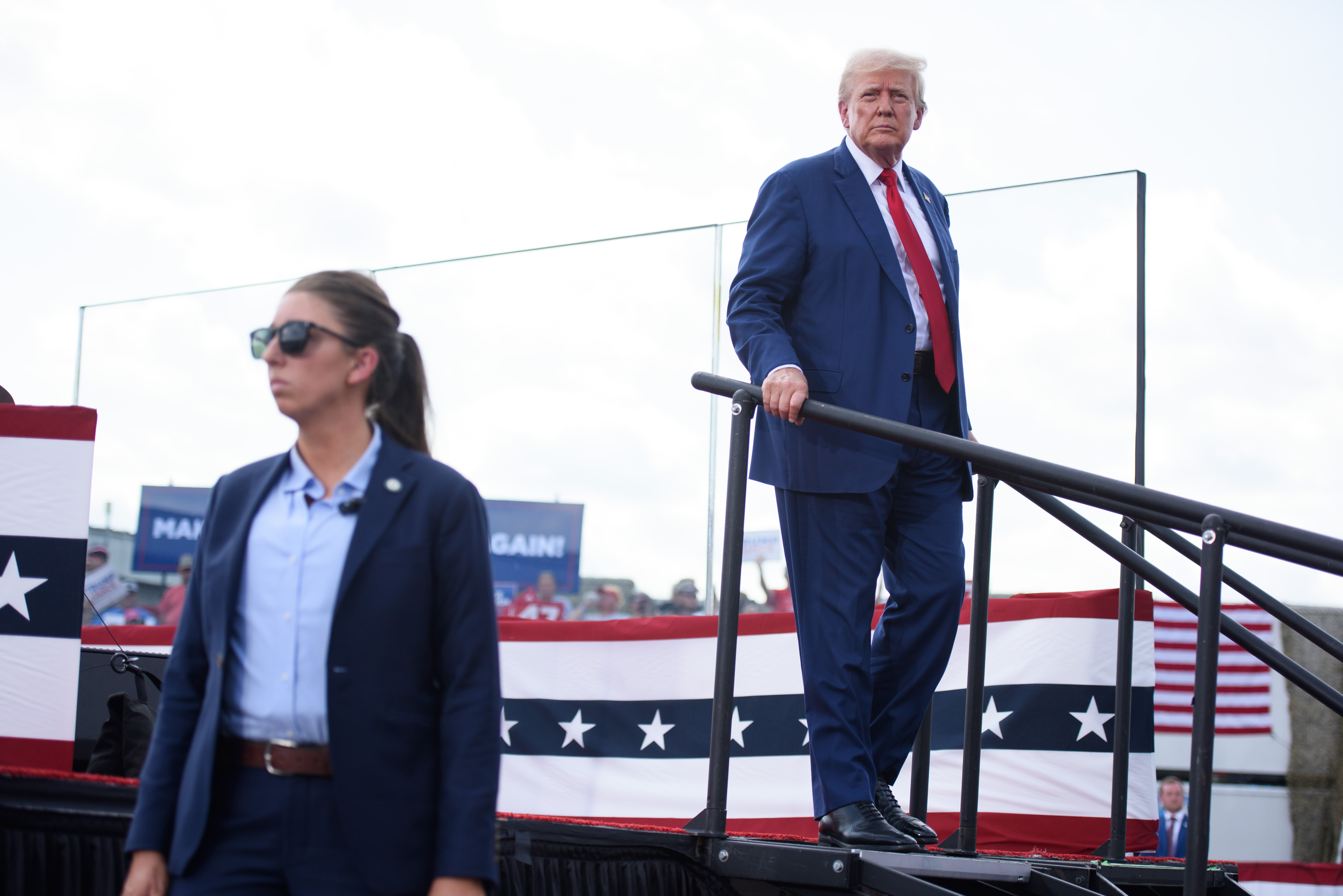Trump has been accused of using multiple musicians' work throughout both campaigns without their permissionTrump has been accused of using multiple musicians' work throughout both campaigns without their permission. Photo / Getty